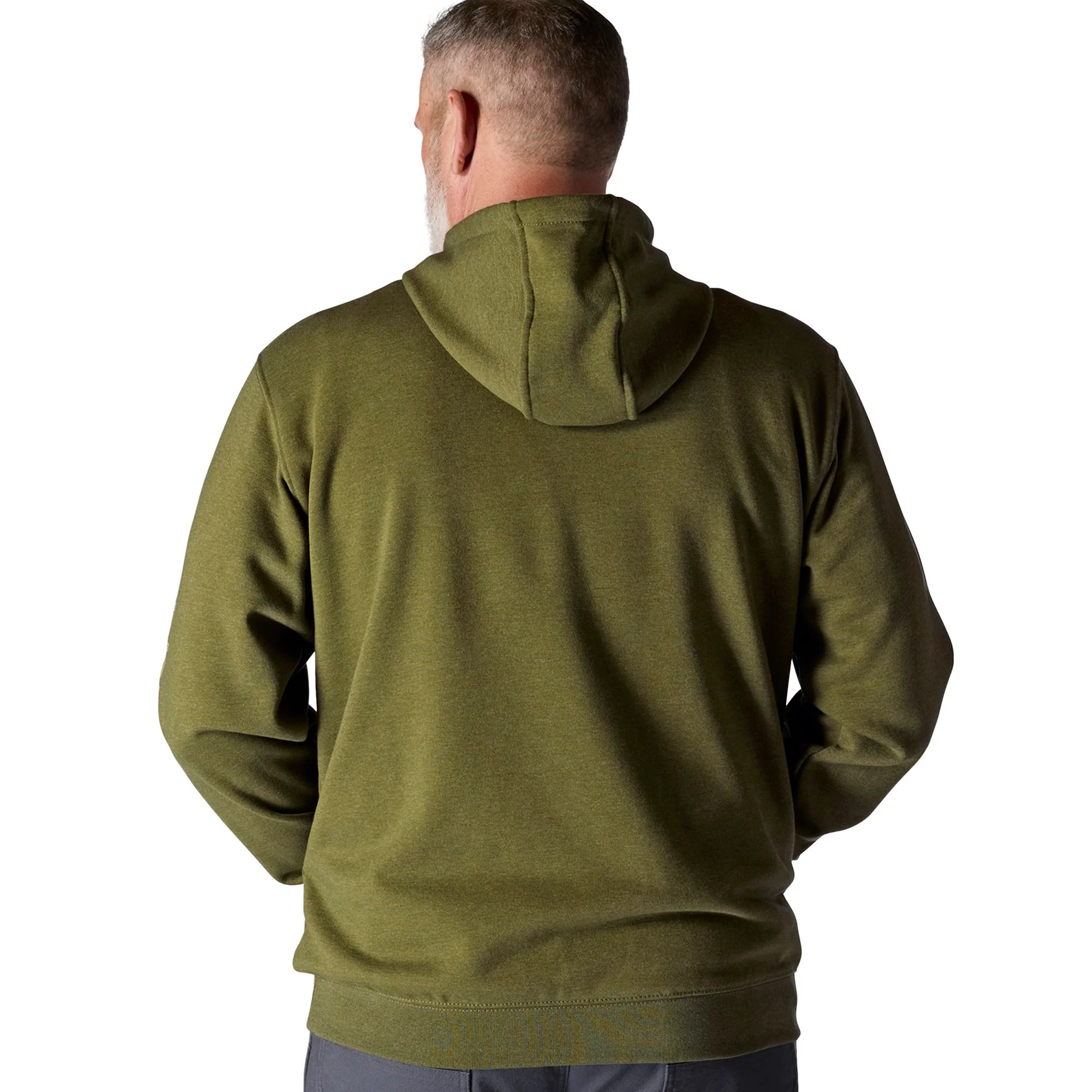 Carhartt Men's Signature Logo Hooded Pullover Sweatshirt - Image 34
