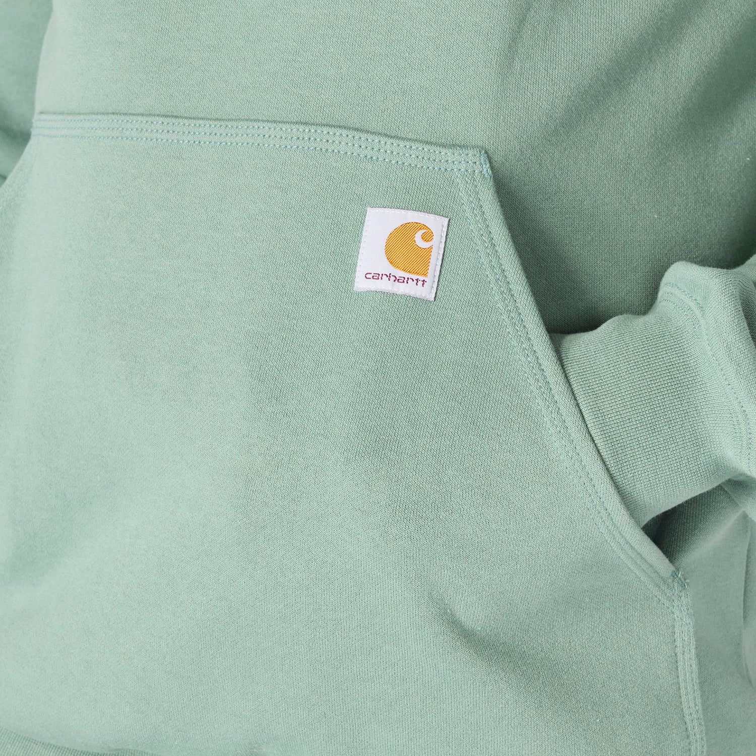 Carhartt Men's Signature Logo Hooded Pullover Sweatshirt - Image 41