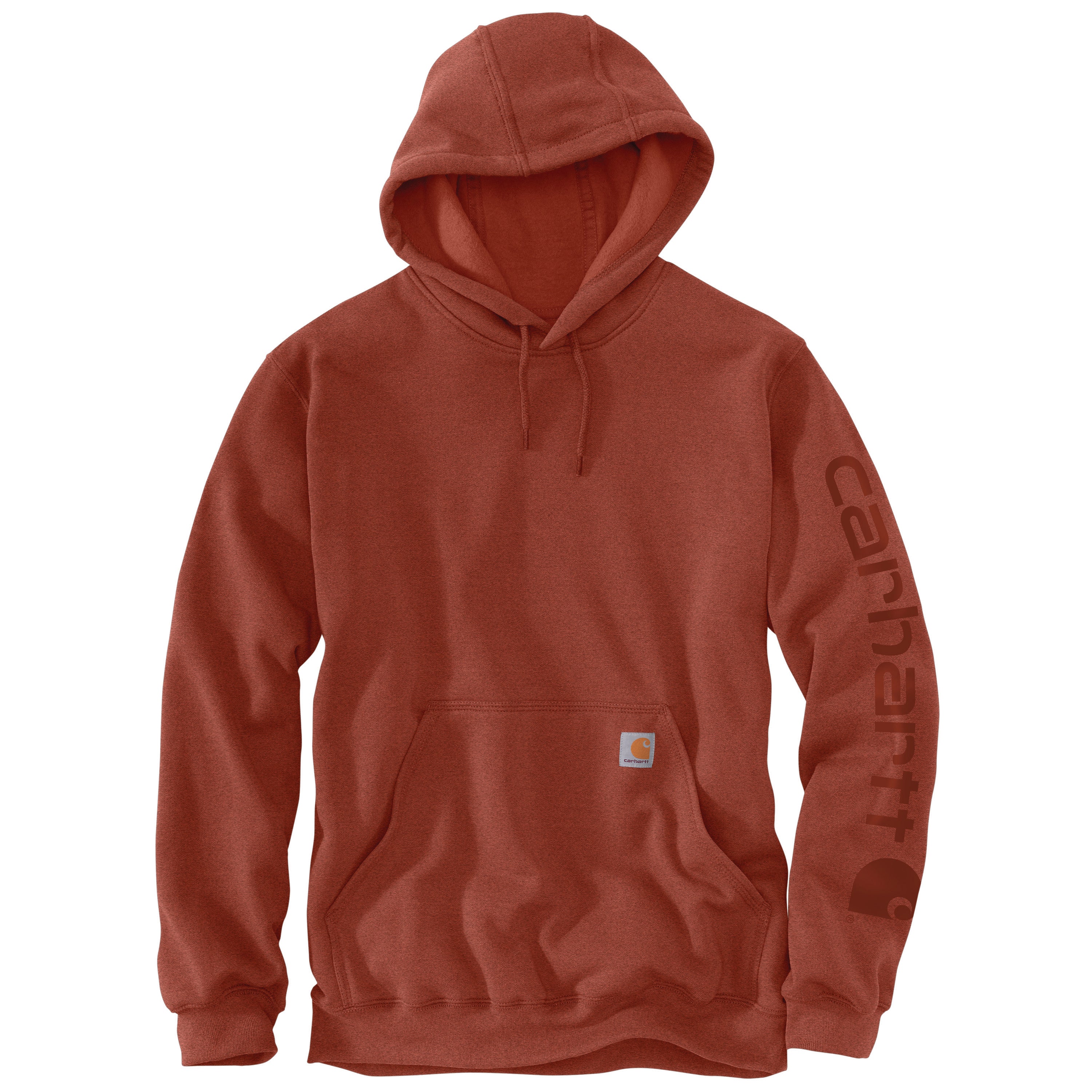Carhartt Men's Signature Logo Hooded Pullover Sweatshirt - Image 65