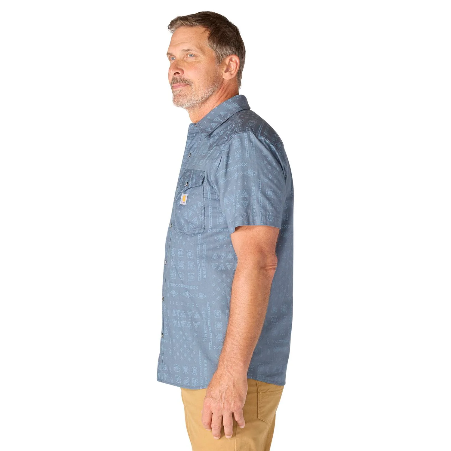 Carhartt Men's Montana Bozeman Relaxed Short Sleeve Plaid Shirt - Image 18