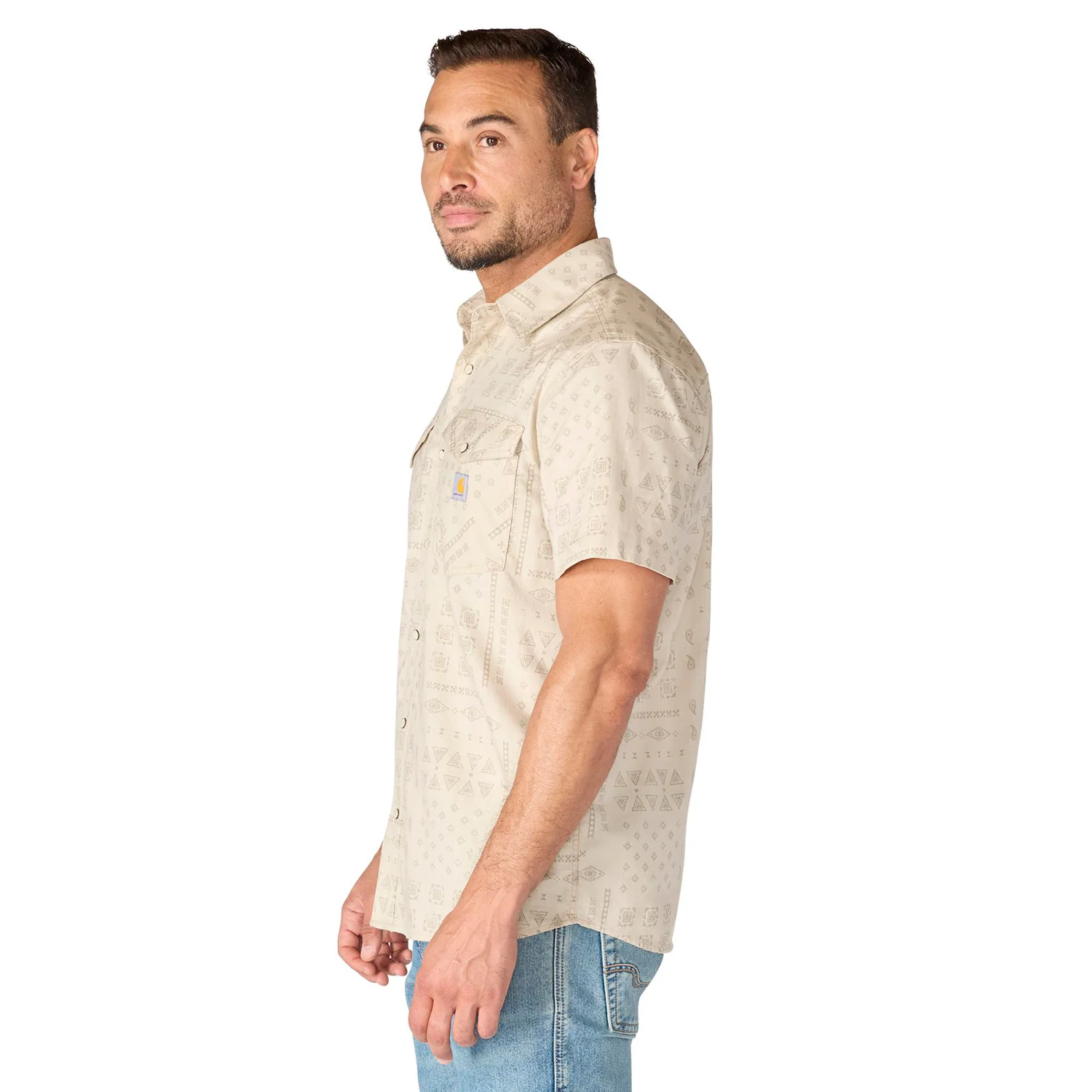Carhartt Men's Montana Bozeman Relaxed Short Sleeve Plaid Shirt - Image 26