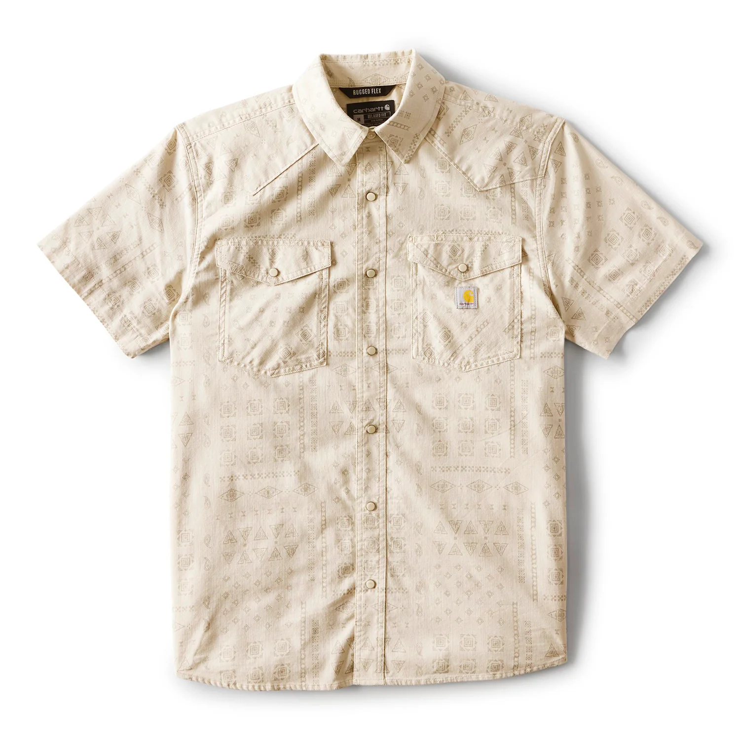 Carhartt Men's Montana Bozeman Relaxed Short Sleeve Plaid Shirt - Image 31