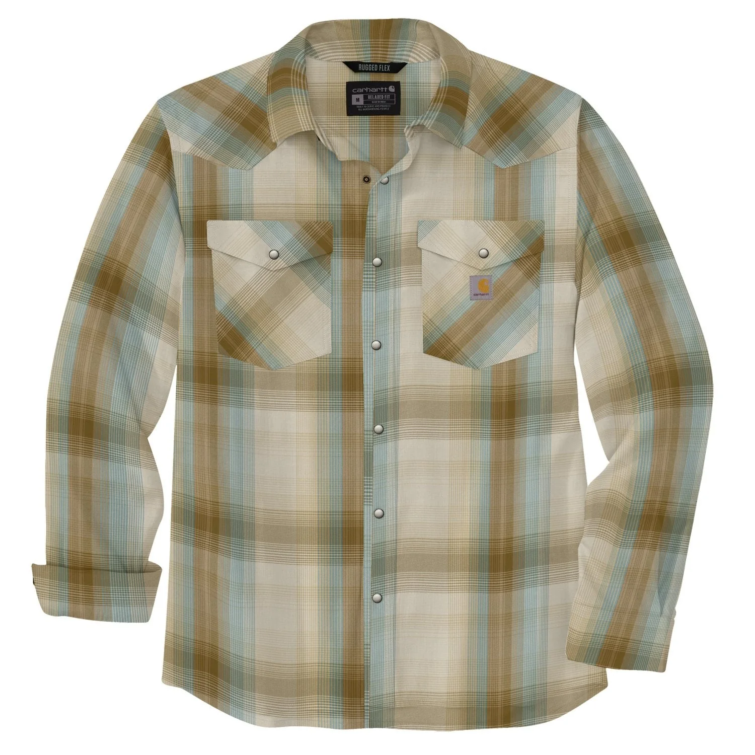 Carhartt Men's Montana Rugged Flex™ Lightweight Long Sleeve Work Shirt - Image 4