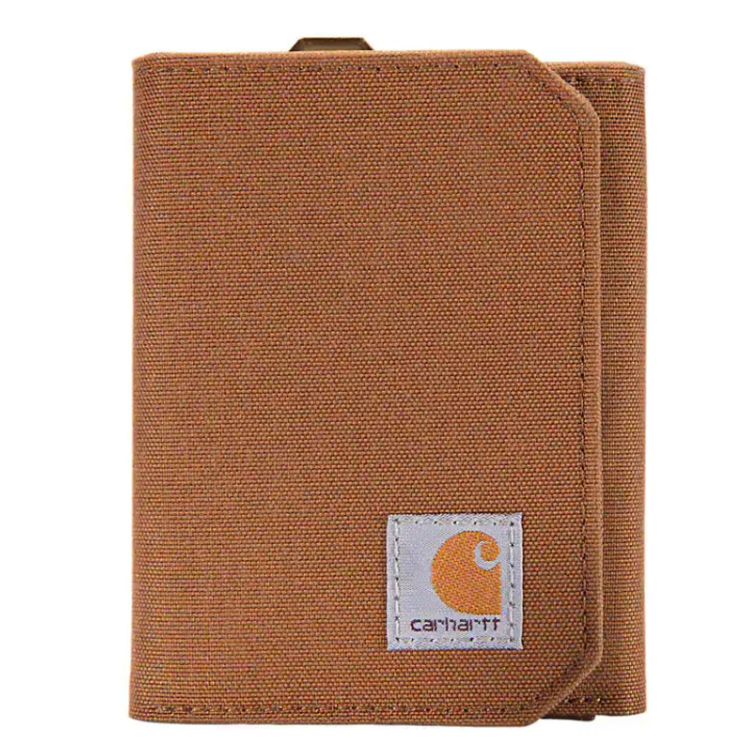 Carhartt Men's Nylon Duck RFID Logo Trifold Wallet - Image 4