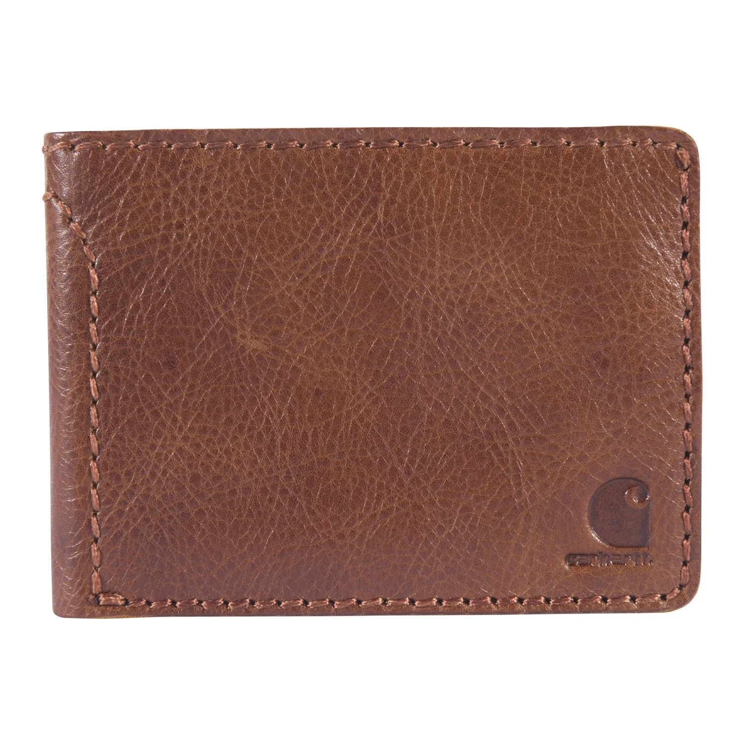 Carhartt Men's Patina Leather Bifold Wallet - Image 5