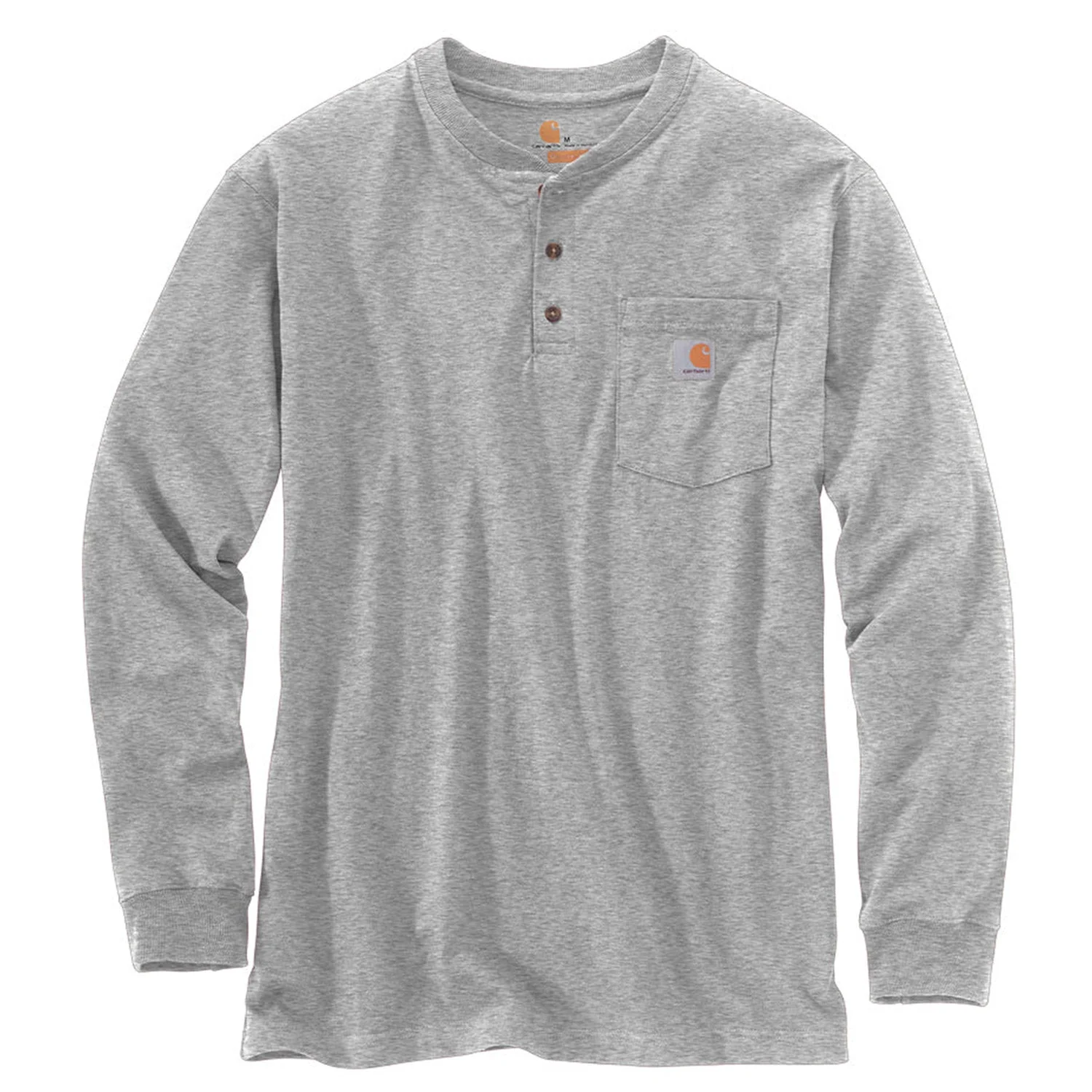 Carhartt Men's Long Sleeve Pocket Henley - Image 3