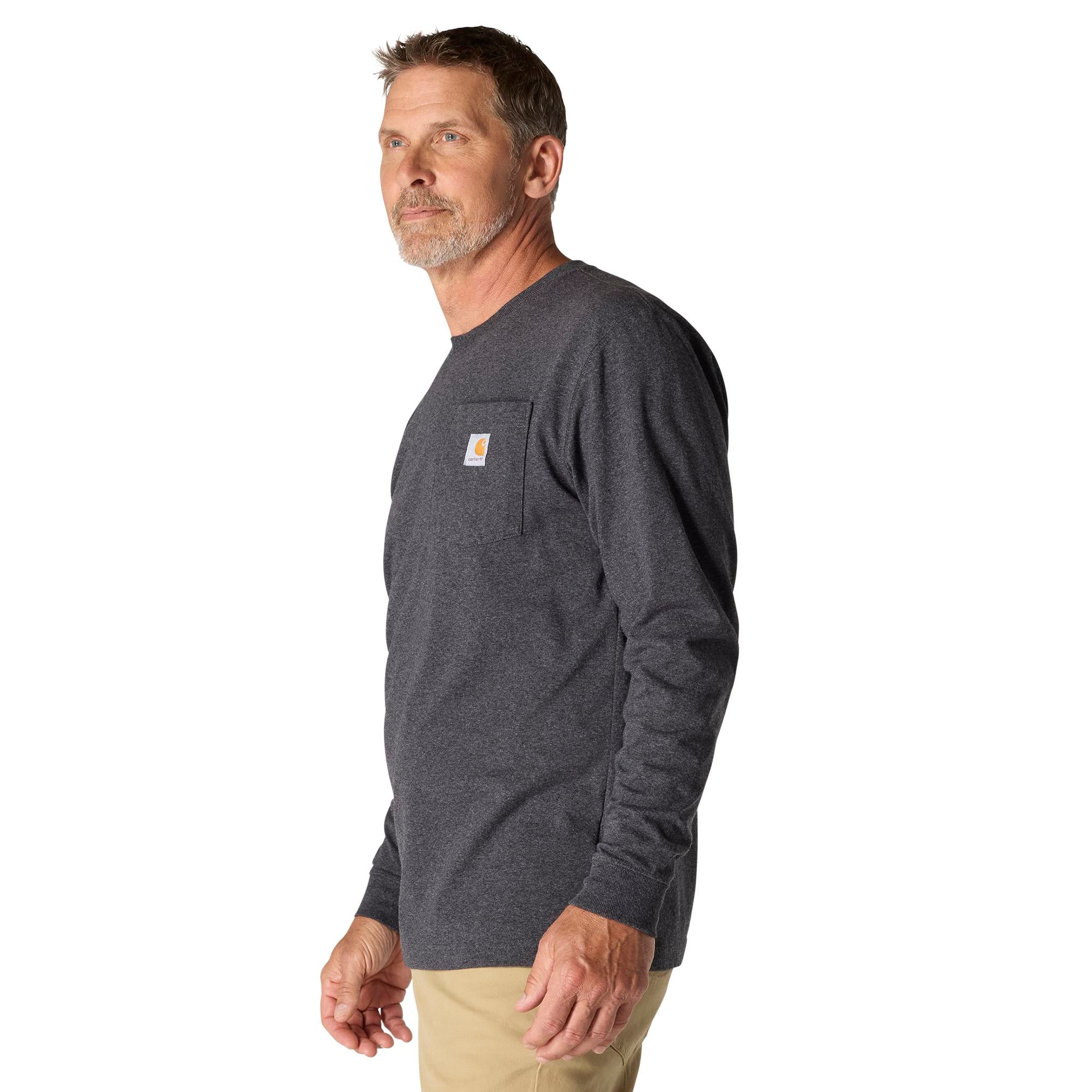 Carhartt Men's Long Sleeve Pocket T-Shirt - Image 10