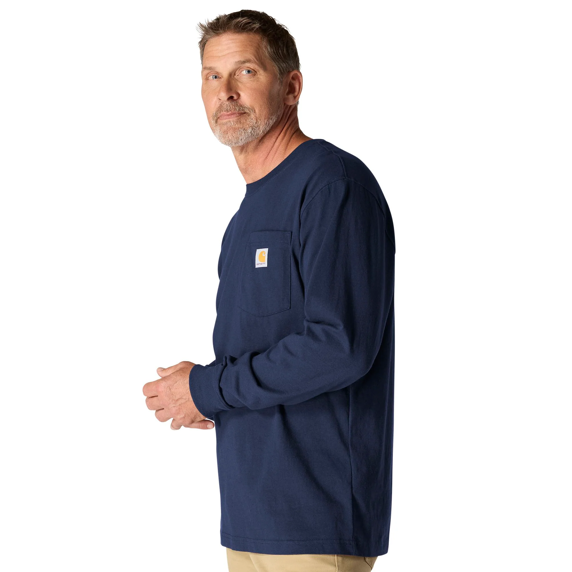 Carhartt Men's Long Sleeve Pocket T-Shirt - Image 14