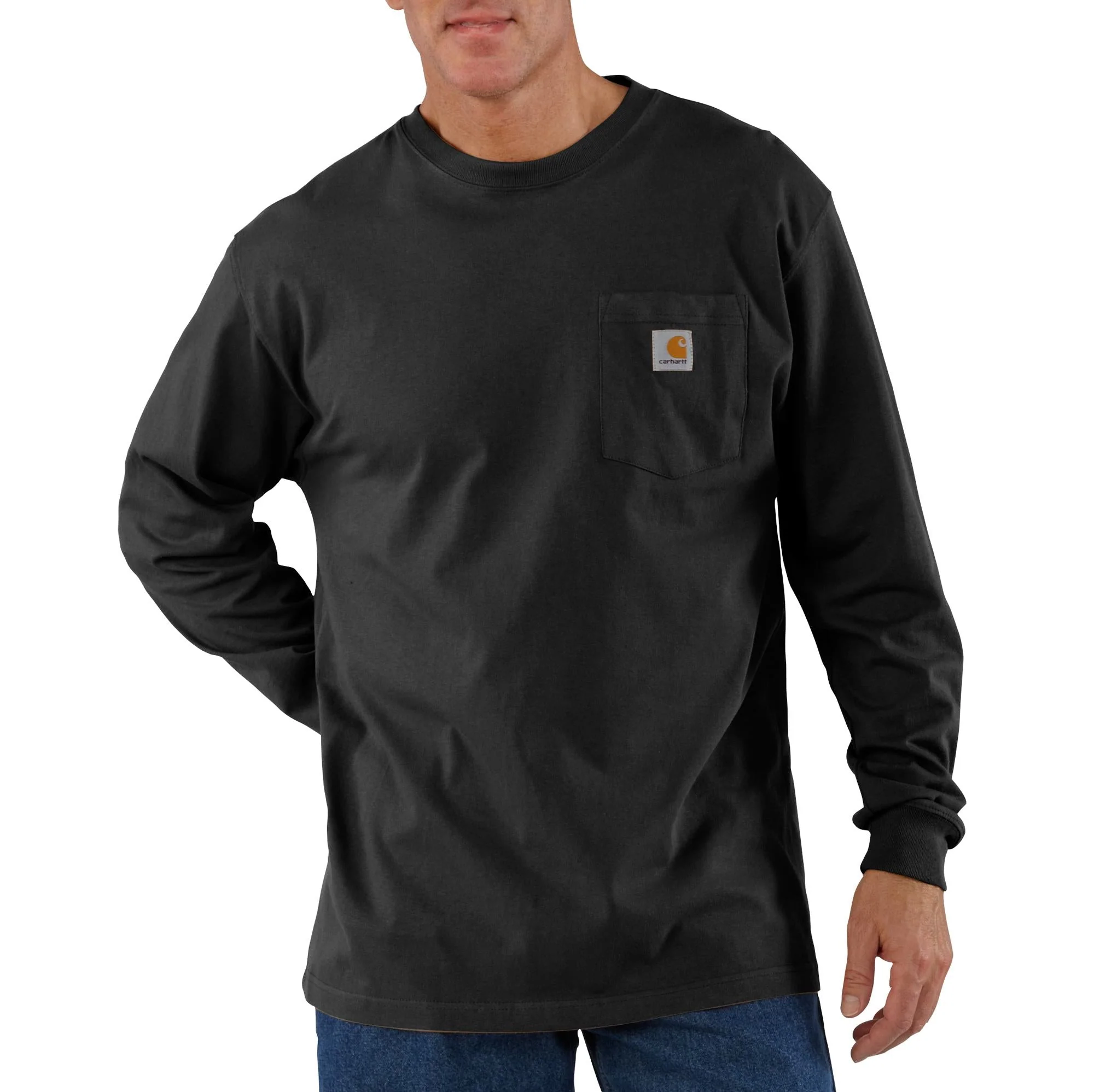Carhartt Men's Long Sleeve Pocket T-Shirt - Image 4