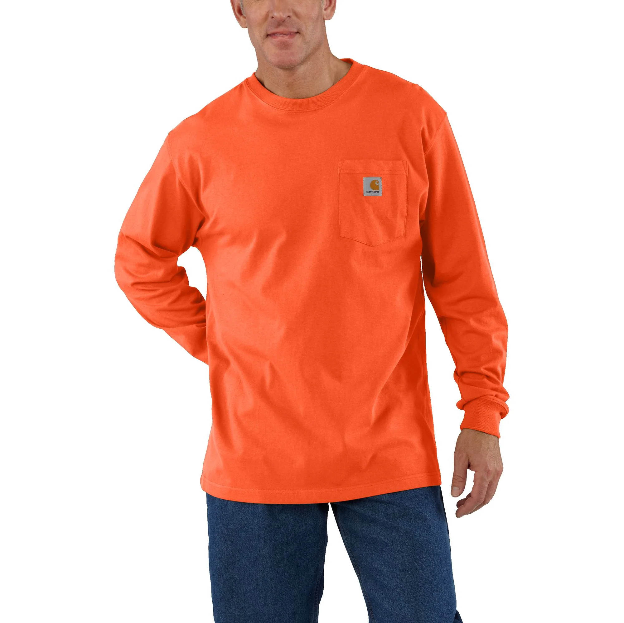 Carhartt Men's Long Sleeve Pocket T-Shirt - Image 7