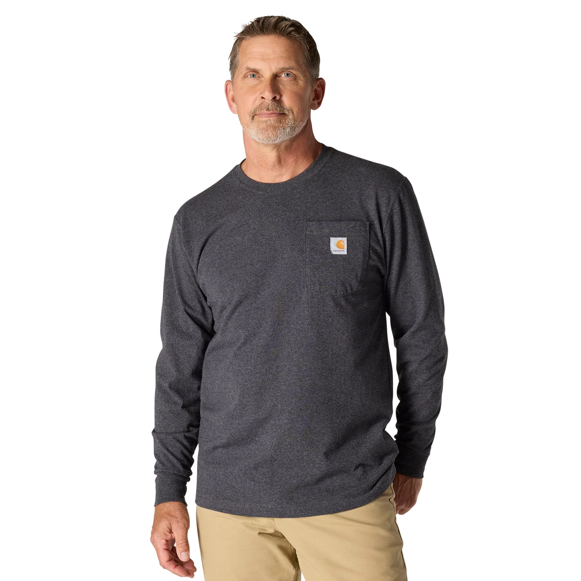 Carhartt Men's Long Sleeve Pocket T-Shirt - Image 9