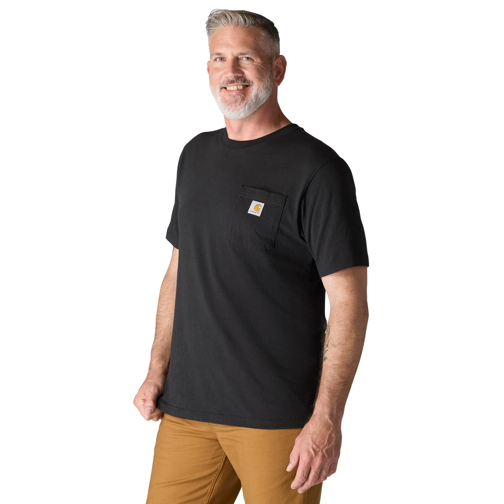 Carhartt Men's Loose Fit Heavyweight Short-Sleeve Pocket T-Shirt