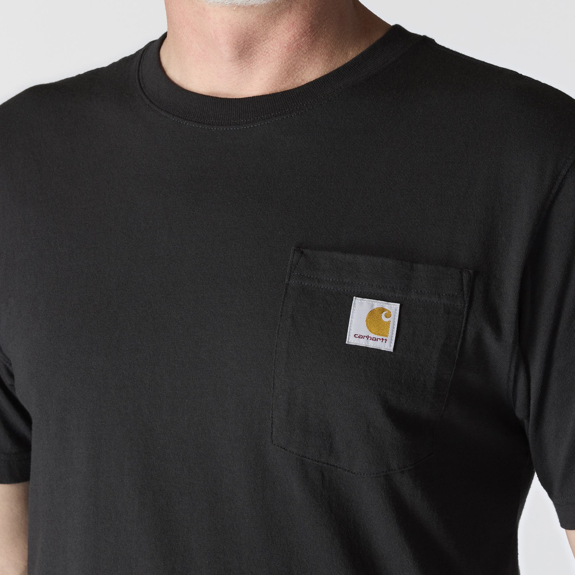 Carhartt Men's Loose Fit Heavyweight Short-Sleeve Pocket T-Shirt - Image 2