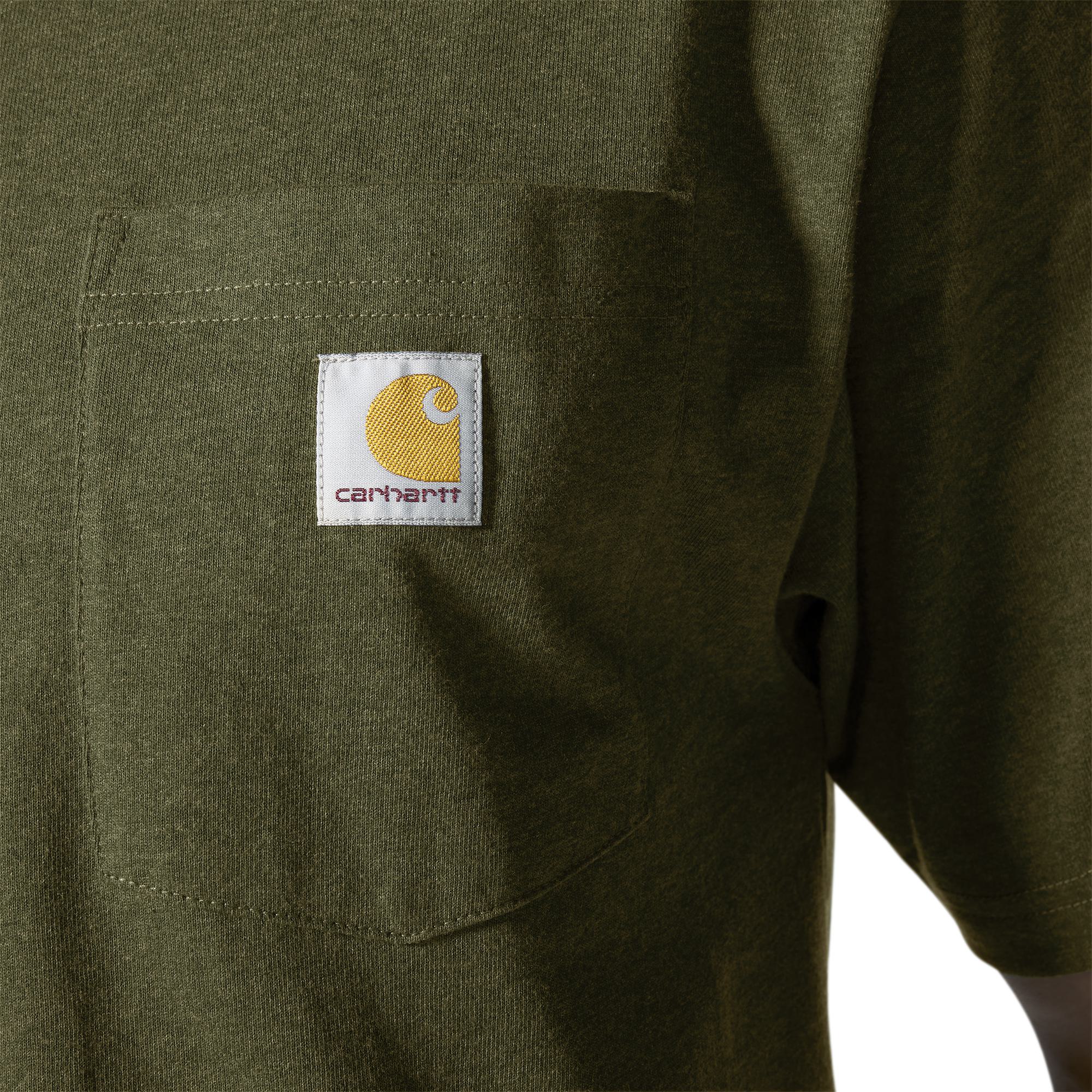 Carhartt Men's Loose Fit Heavyweight Short-Sleeve Pocket T-Shirt - Image 28