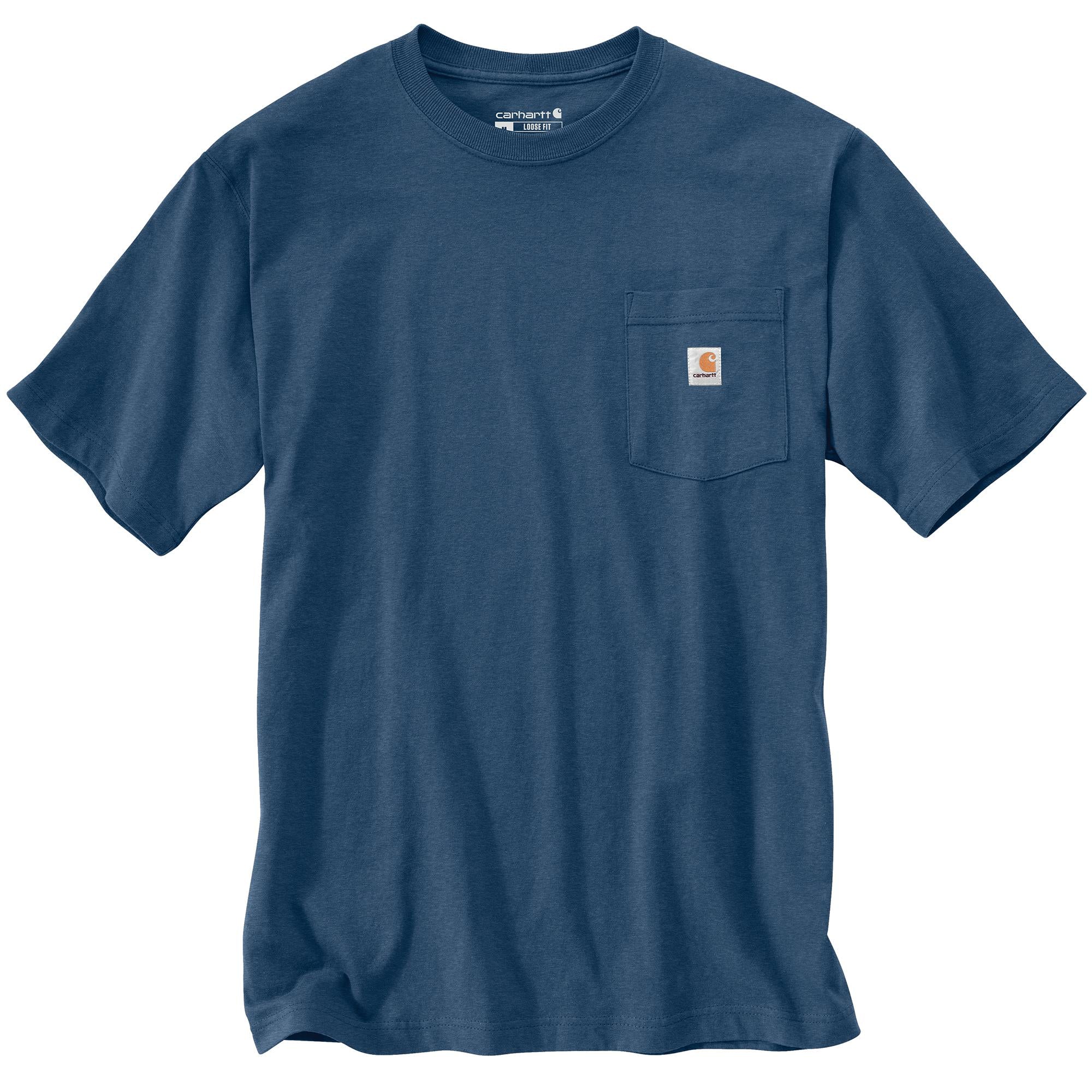 Carhartt Men's Loose Fit Heavyweight Short-Sleeve Pocket T-Shirt - Image 33