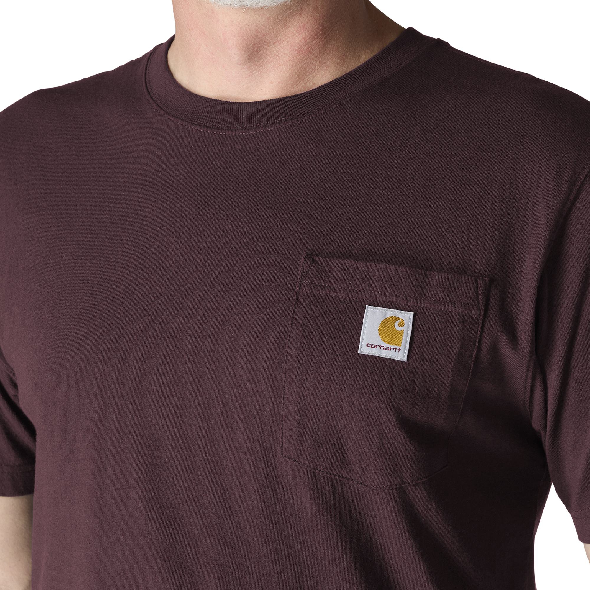 Carhartt Men's Loose Fit Heavyweight Short-Sleeve Pocket T-Shirt - Image 38