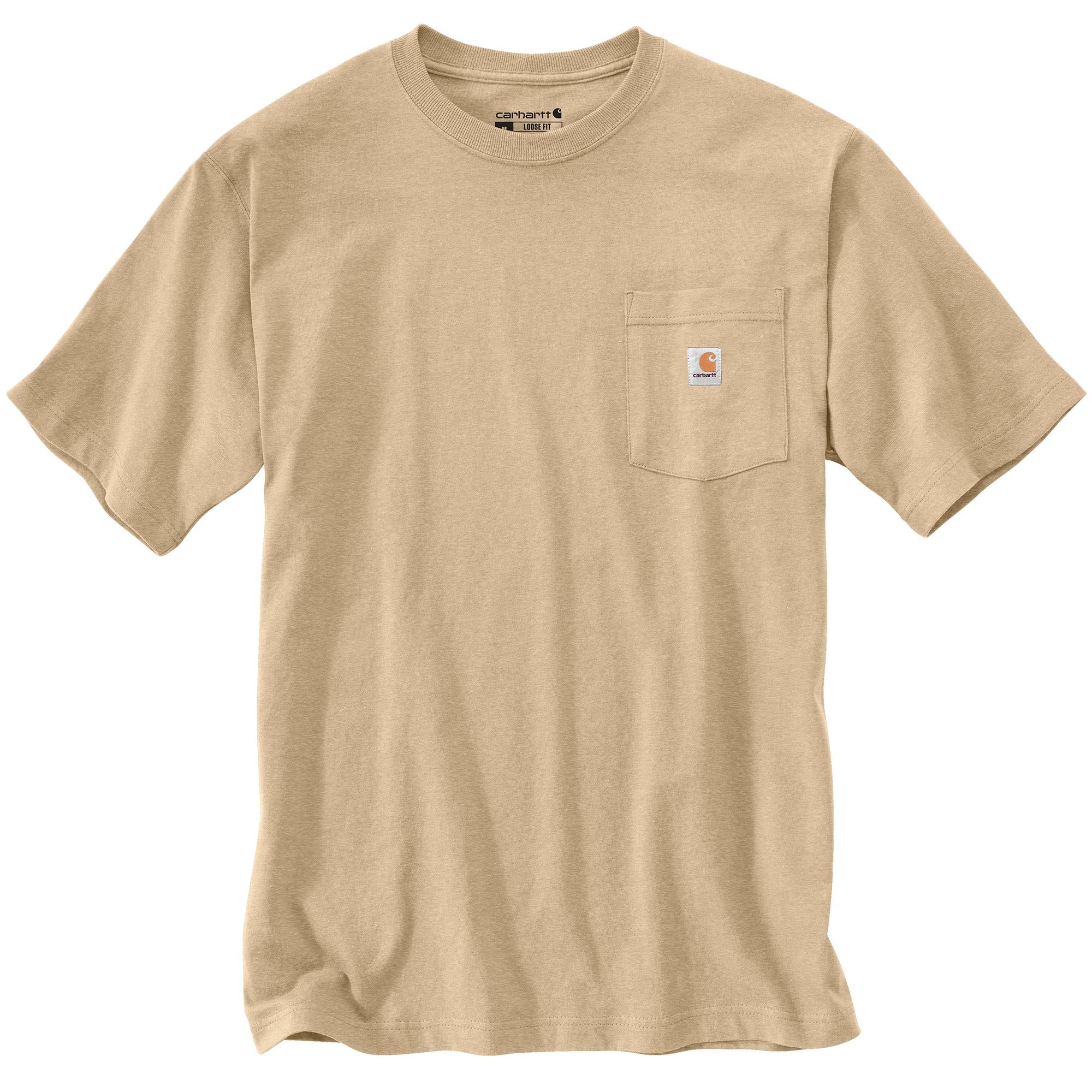 Carhartt Men's Loose Fit Heavyweight Short-Sleeve Pocket T-Shirt - Image 49