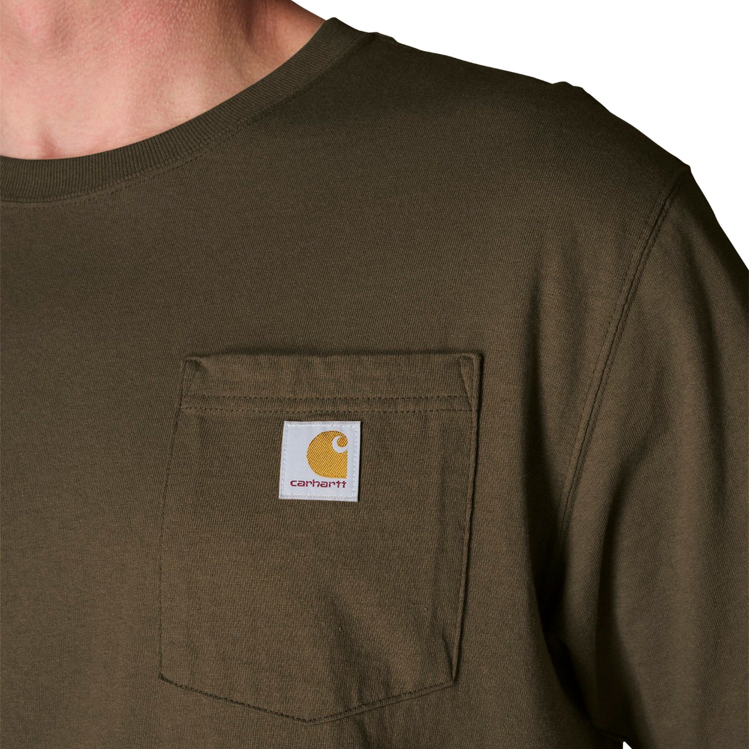 Carhartt Men's Loose Fit Heavyweight Short-Sleeve Pocket T-Shirt - Image 54