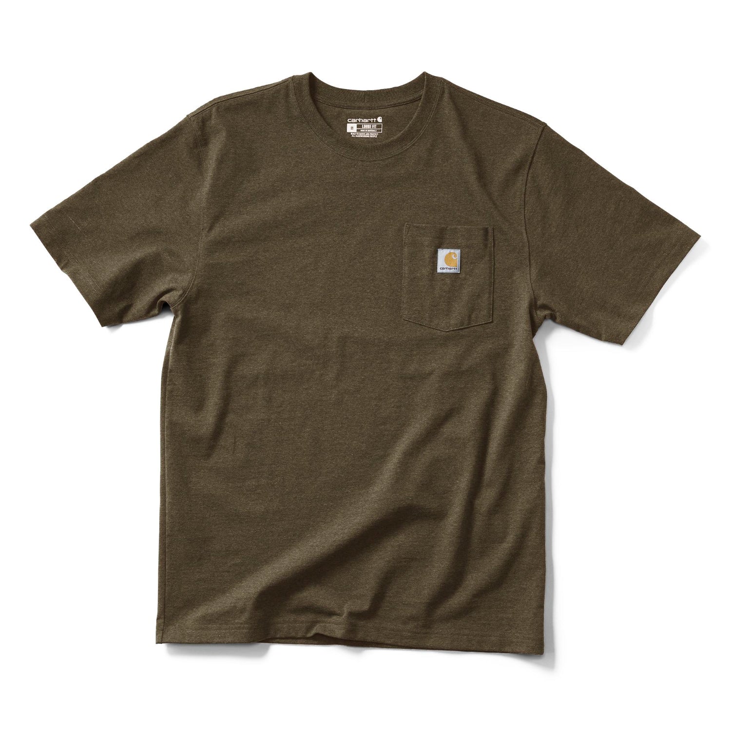 Carhartt Men's Loose Fit Heavyweight Short-Sleeve Pocket T-Shirt - Image 56