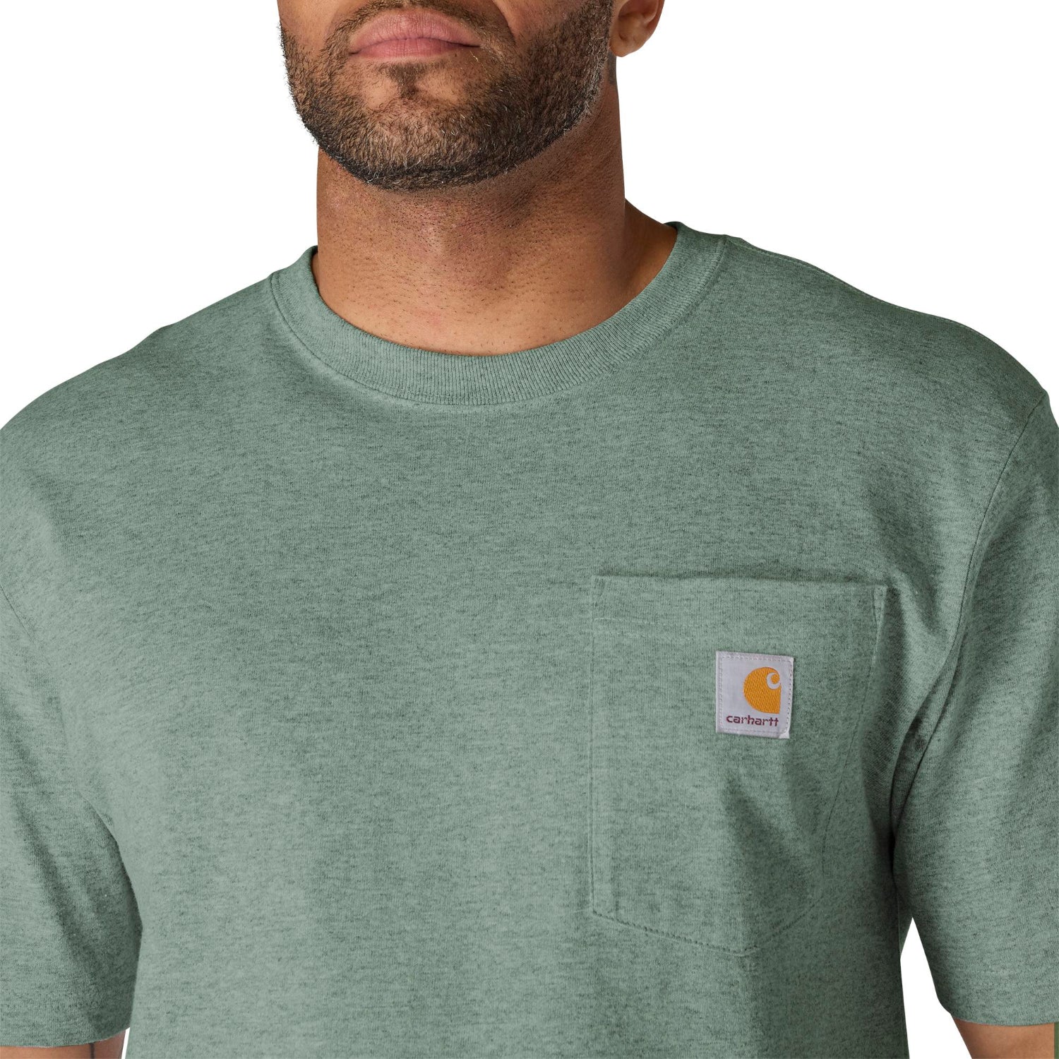 Carhartt Men's Loose Fit Heavyweight Short-Sleeve Pocket T-Shirt - Image 61