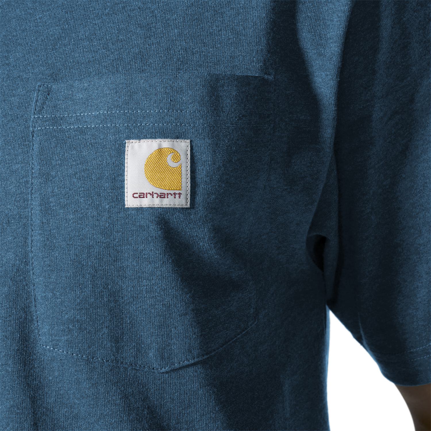 Carhartt Men's Loose Fit Heavyweight Short-Sleeve Pocket T-Shirt - Image 74