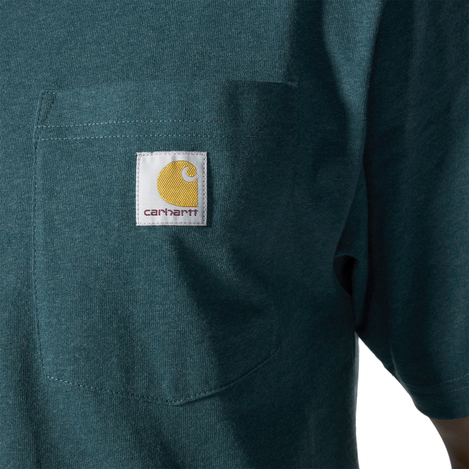 Carhartt Men's Loose Fit Heavyweight Short-Sleeve Pocket T-Shirt - Image 79