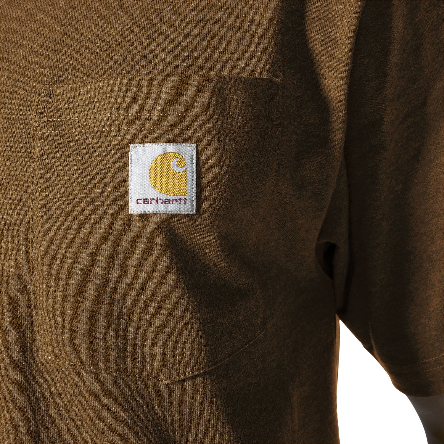Carhartt Men's Loose Fit Heavyweight Short-Sleeve Pocket T-Shirt - Image 80