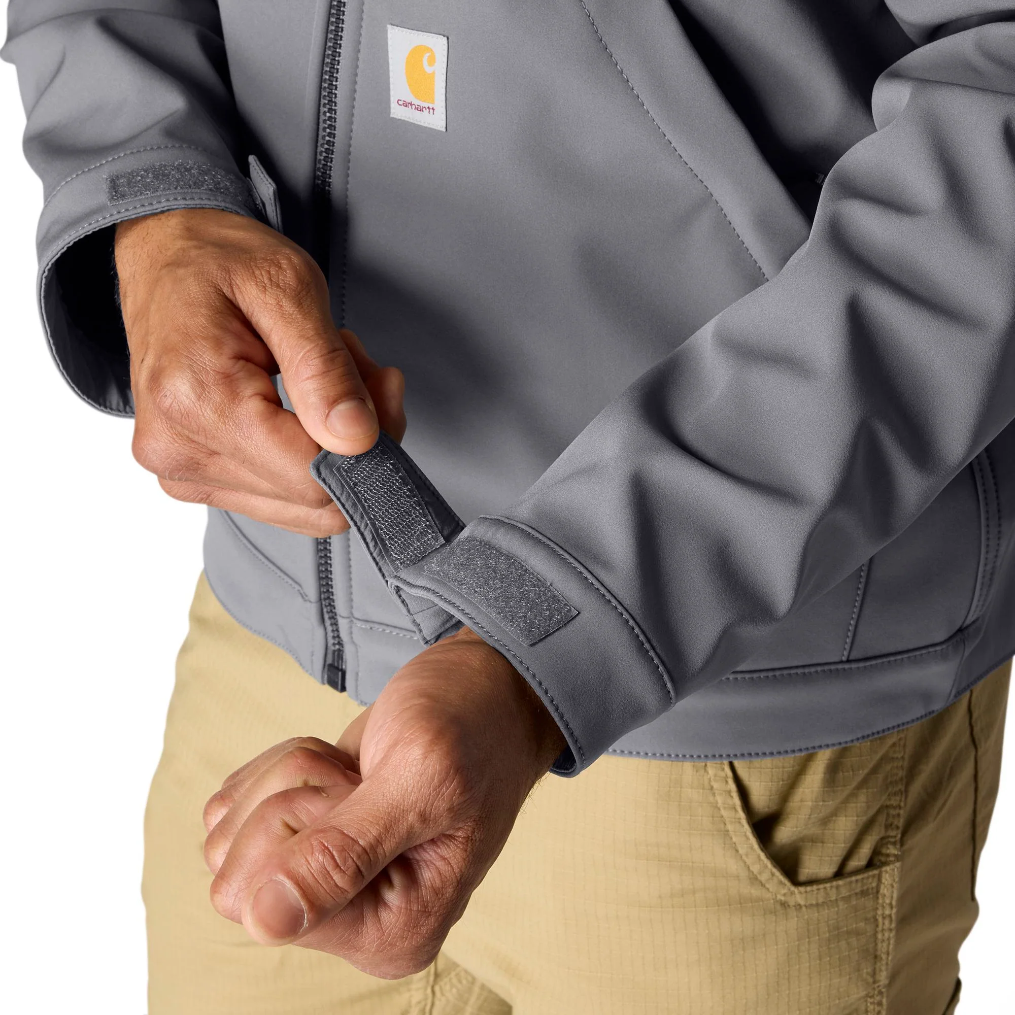 Carhartt Men's Rain Defender Relaxed Fit Softshell Jacket - Image 13