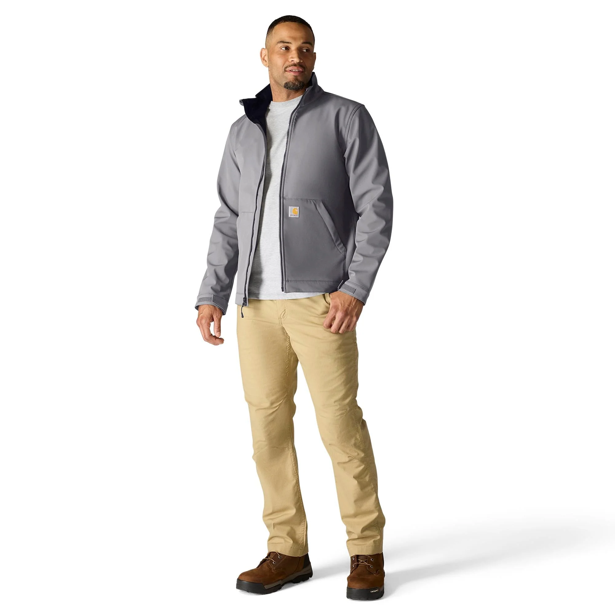 Carhartt Men's Rain Defender Relaxed Fit Softshell Jacket - Image 17