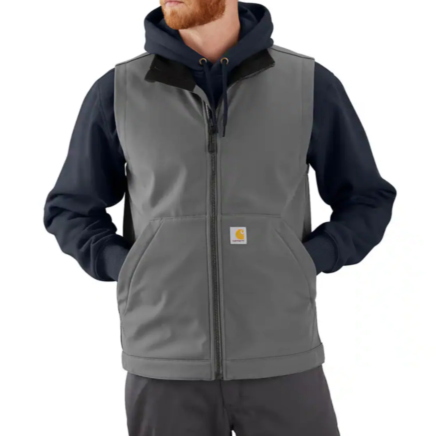 Carhartt Men's Rain Defender Relaxed Fit Softshell Vest - Image 7