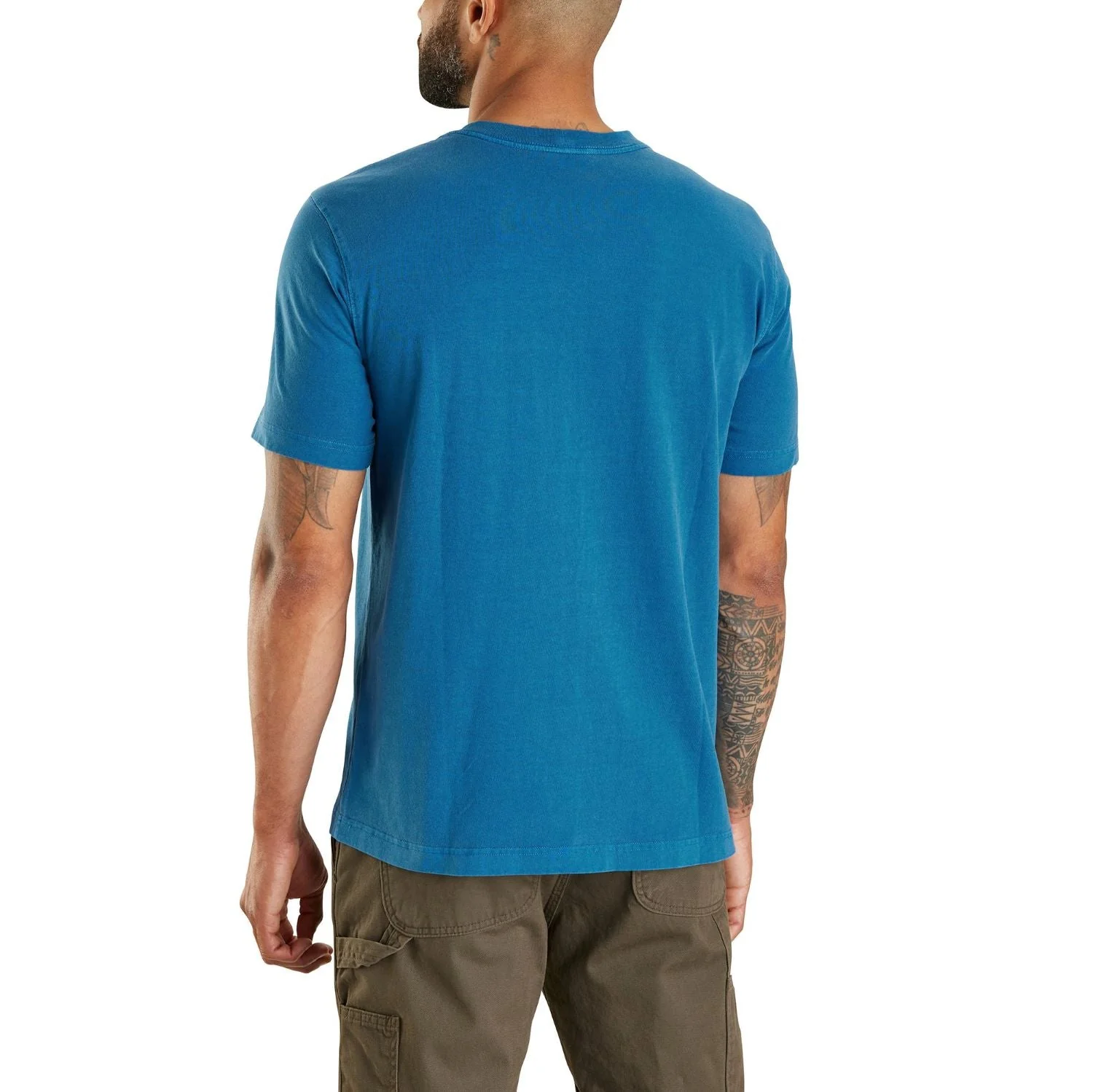 Carhartt Men's Re-Engineered Garment Dyed Pocket Short Sleeve T-Shirt- - Image 24