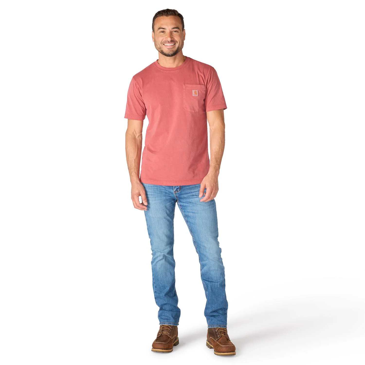Carhartt Men's Re-Engineered Garment Dyed Pocket Short Sleeve T-Shirt- - Image 31