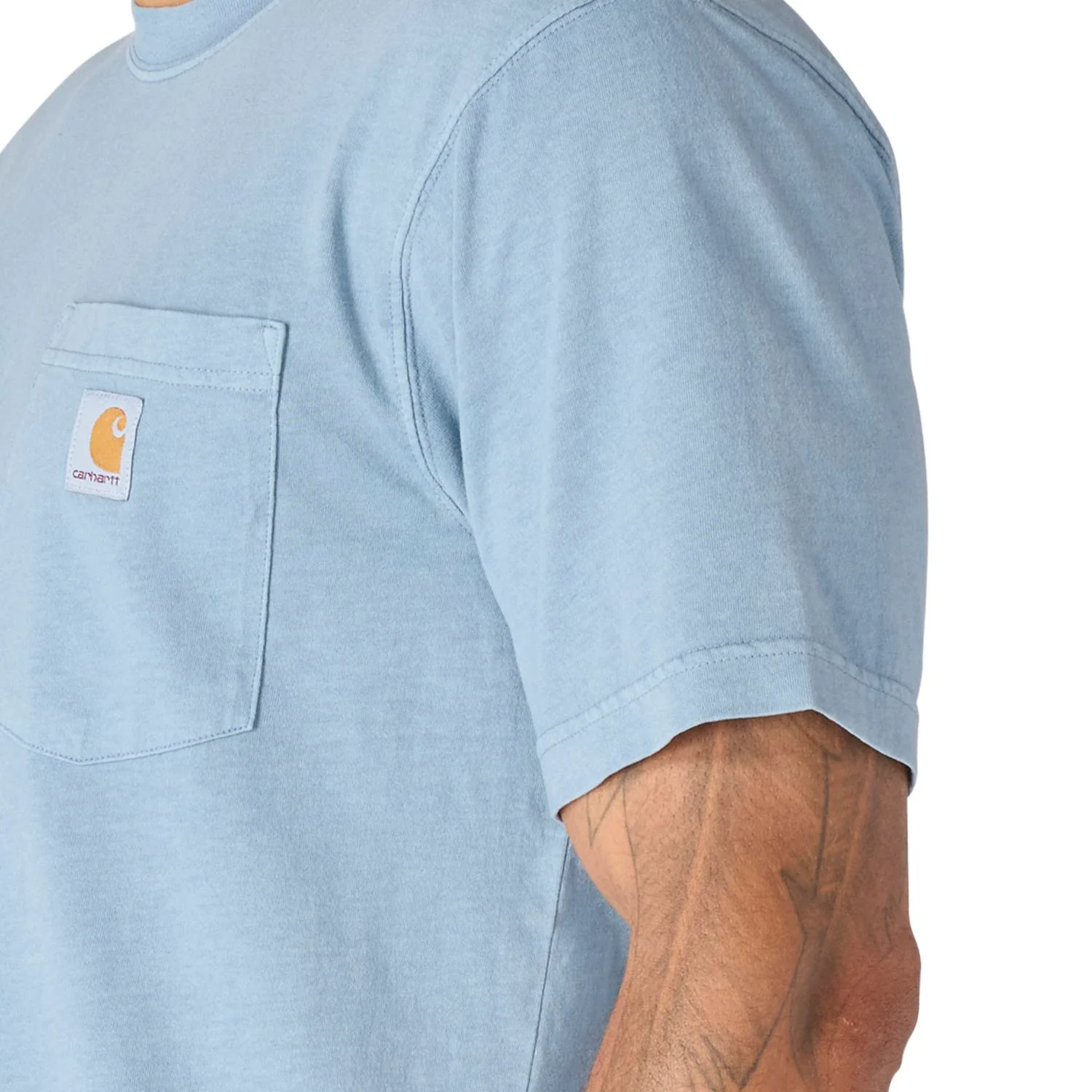 Carhartt Men's Re-Engineered Garment Dyed Pocket Short Sleeve T-Shirt- - Image 8