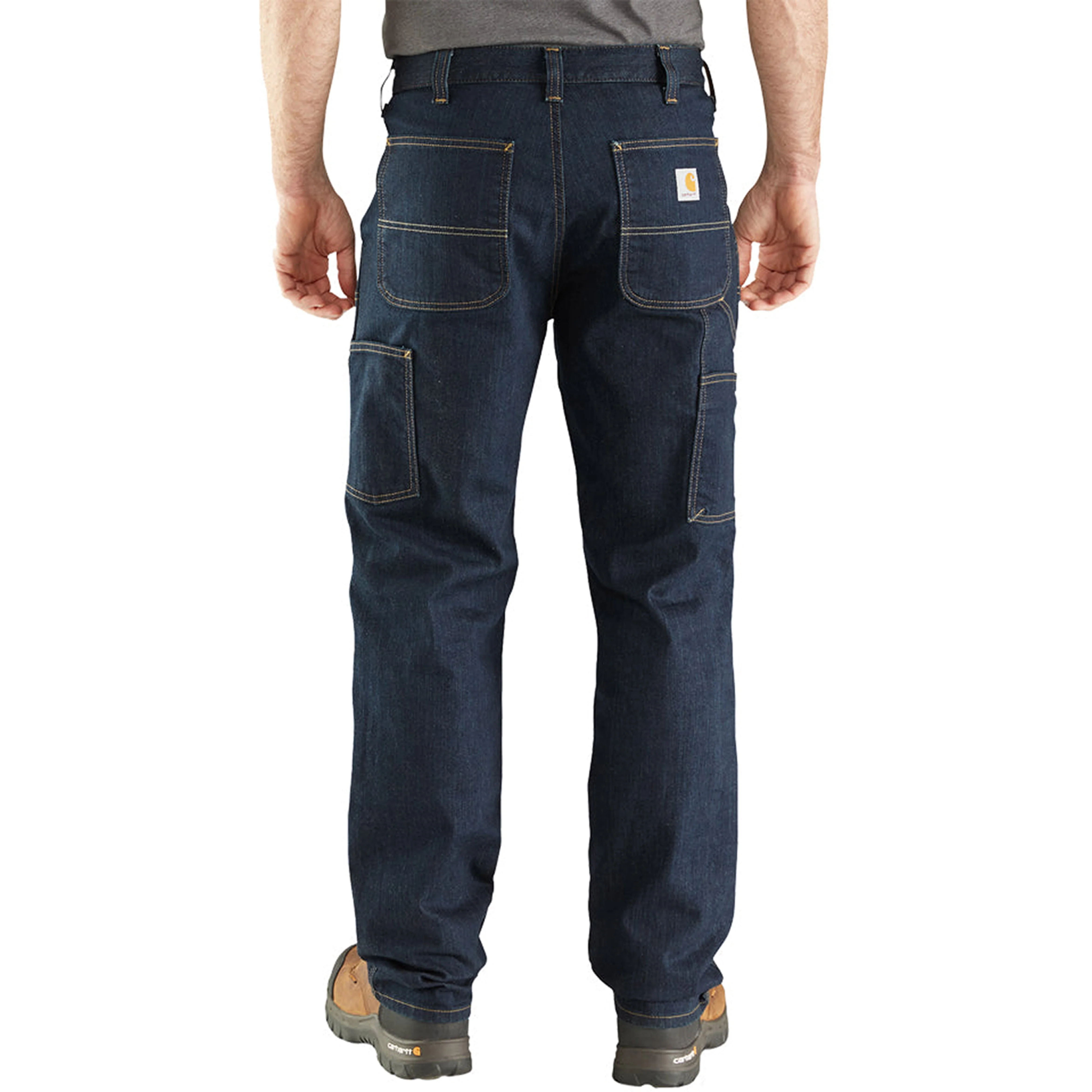 Carhartt Men's Rugged Flex® Relaxed Fit Double-Front Utility Jean - Image 2