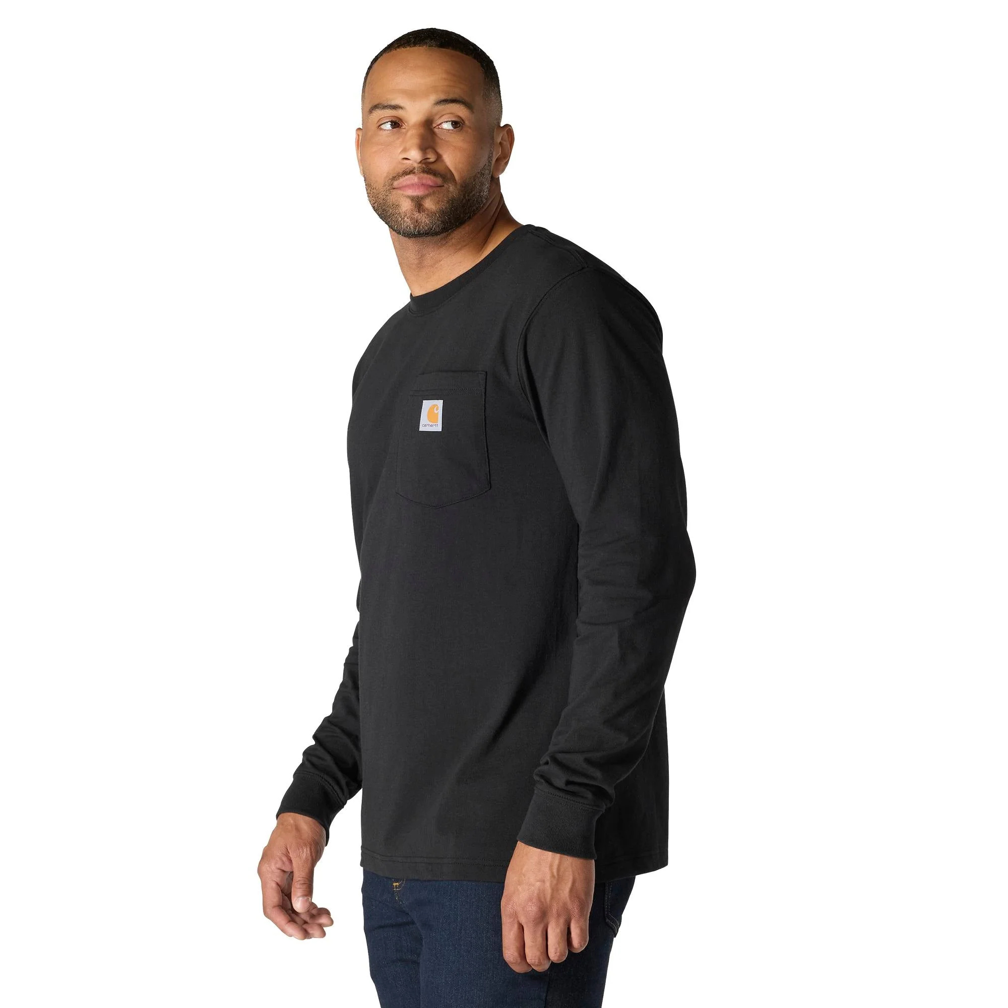 Carhartt Men's Relaxed Fit Heavyweight Pocket Long Sleeve Graphic T-Shirt - Image 10
