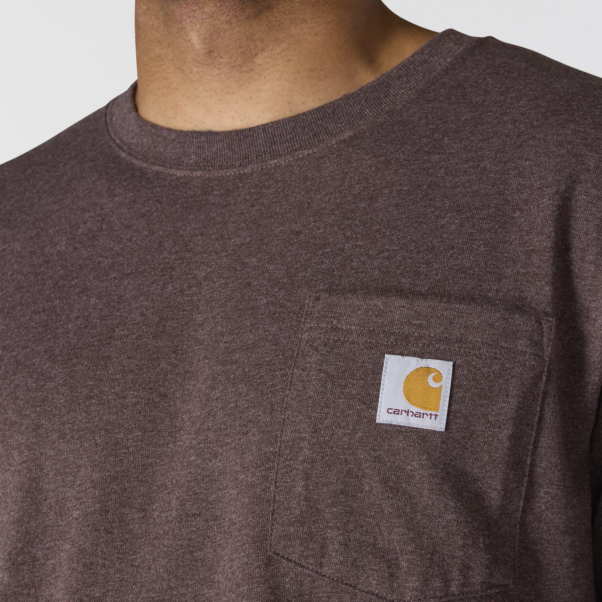 Carhartt Men's Relaxed Fit Heavyweight Pocket Long Sleeve Graphic T-Shirt - Image 5