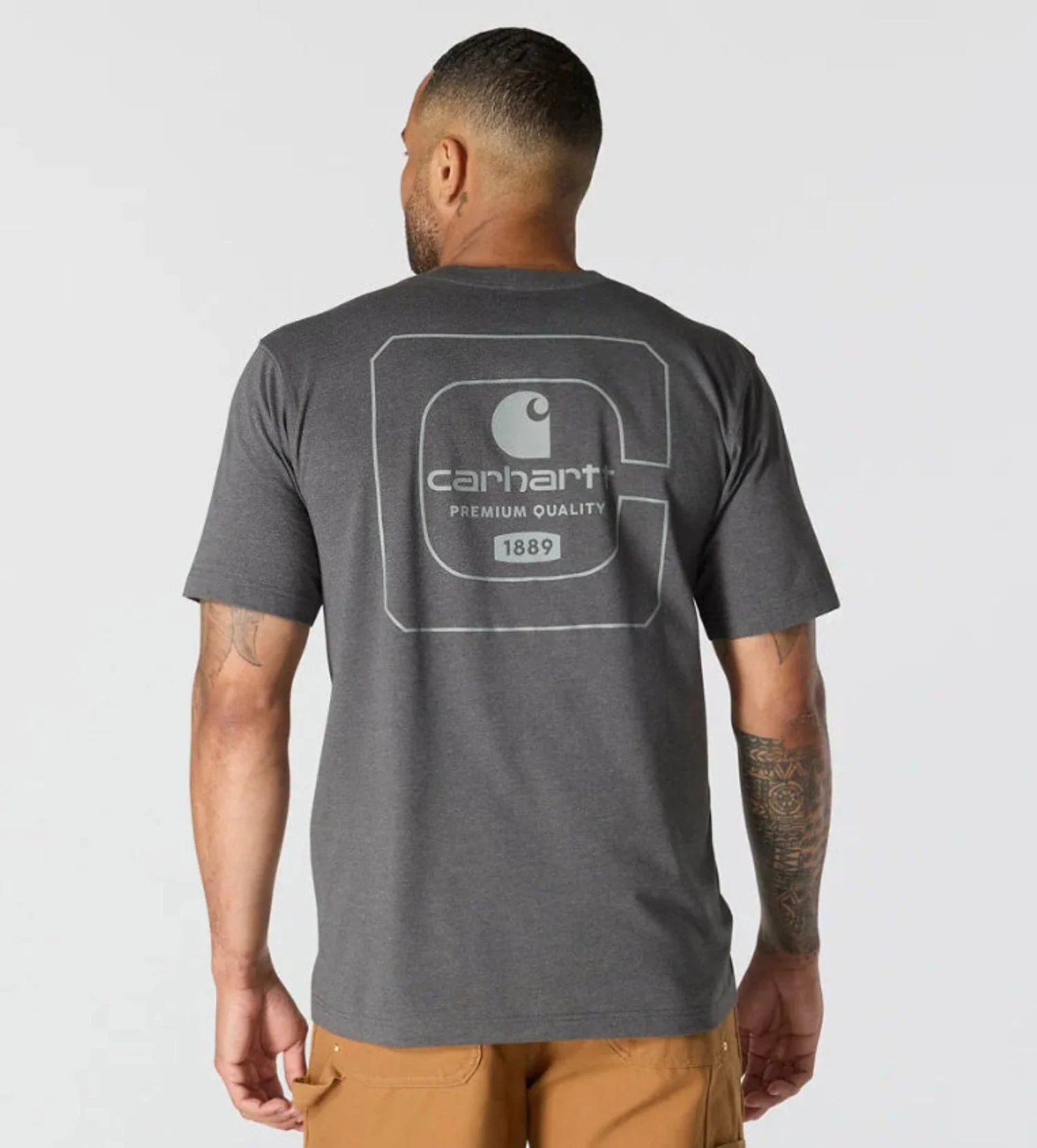 Carhartt Men's Relaxed Fit Pocket Quality Graphic Short Sleeve T-Shirt - Image 3