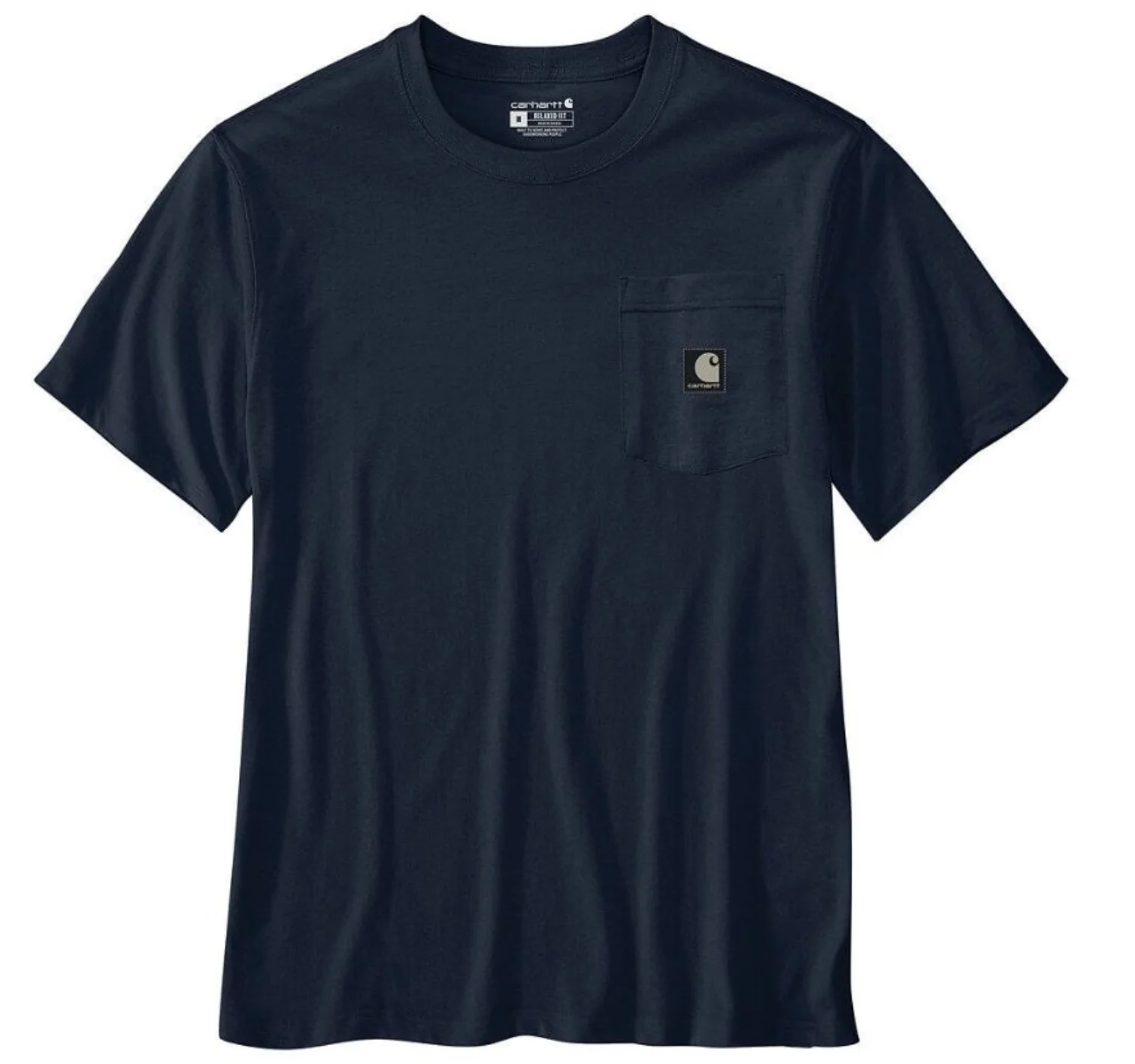 Carhartt Men's Relaxed Fit Short Sleeve Pocket Script Graphic Tee