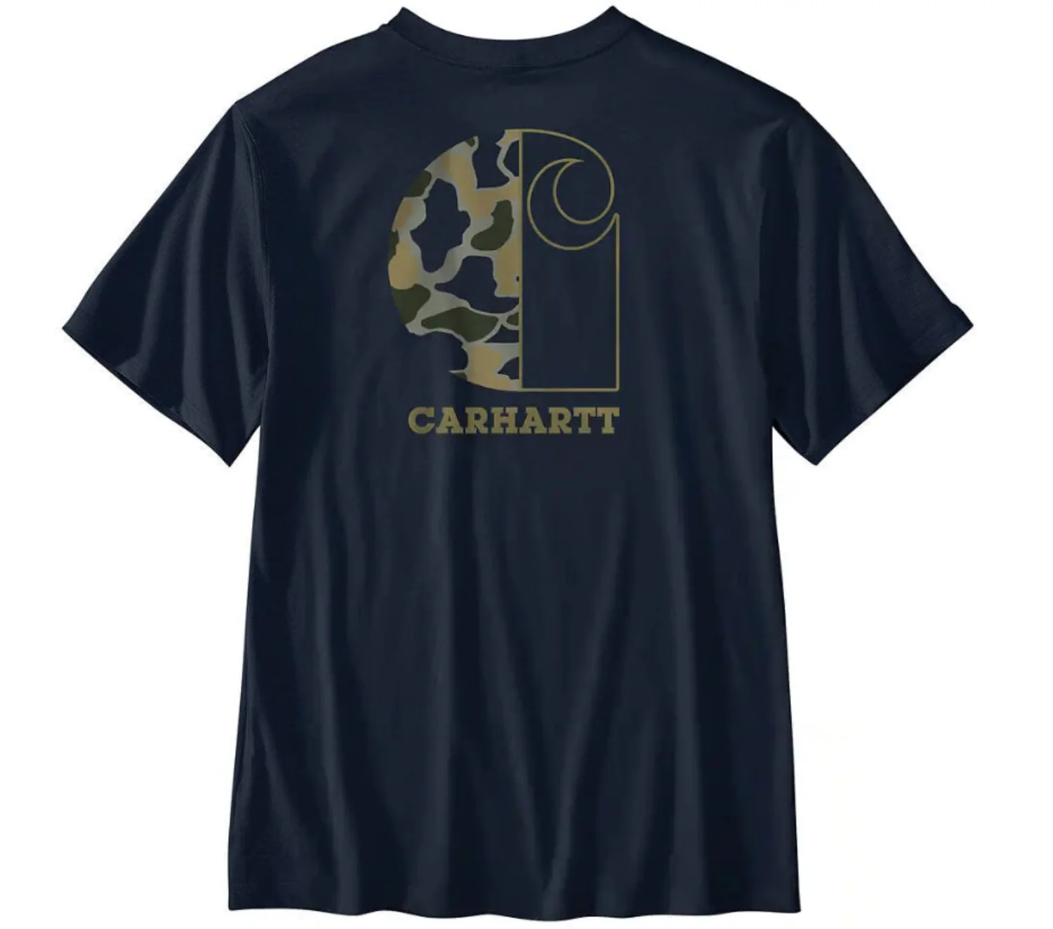 Carhartt Men's Relaxed Fit Short Sleeve Pocket Script Graphic Tee - Image 2