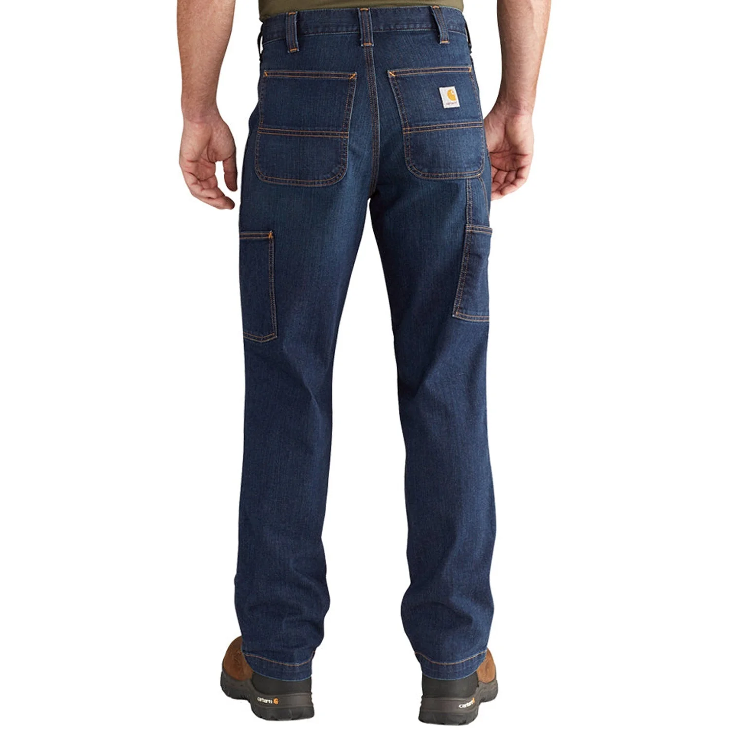 Carhartt Men's Rugged Flex® Relaxed Fit Dungaree Jean - Image 3