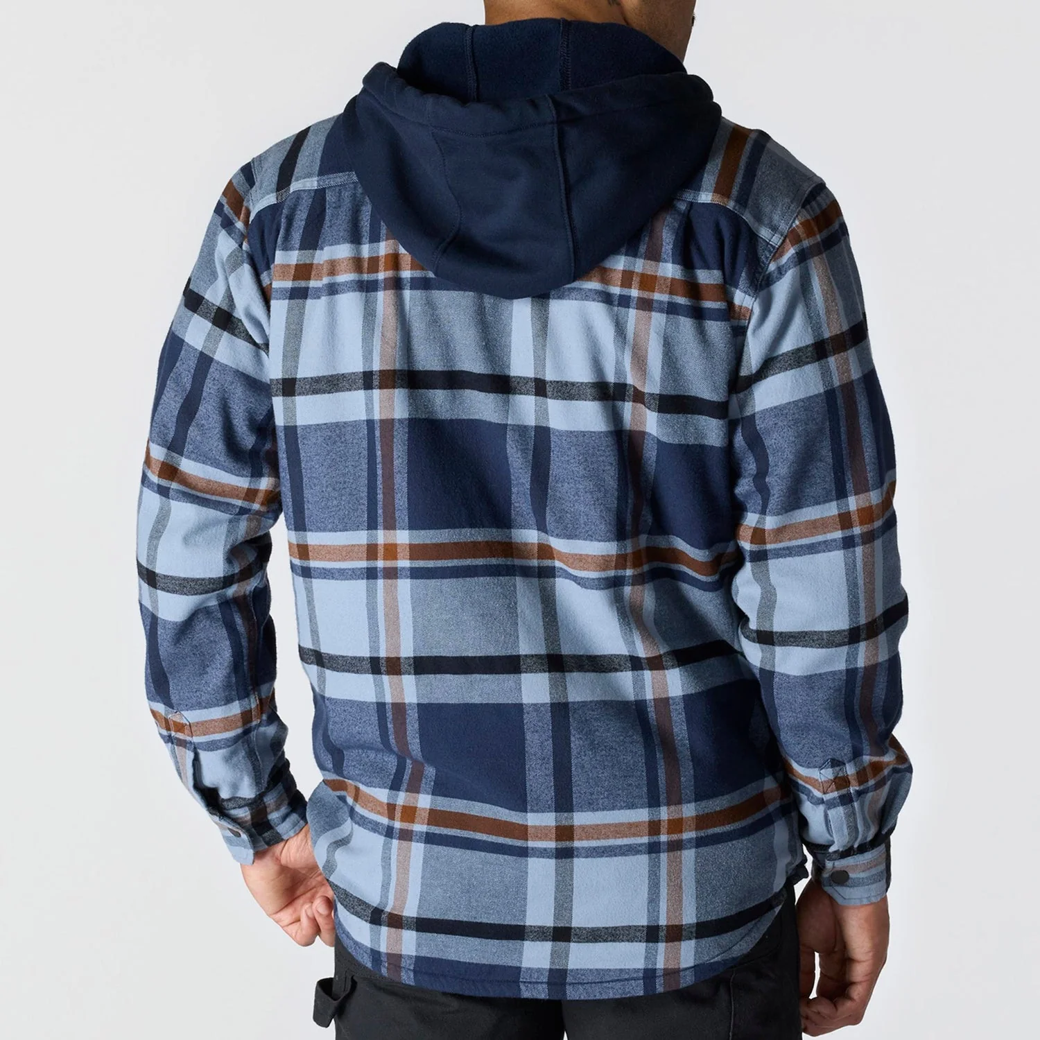 Carhartt Men's Rugged Flex Fleece Lined Long Sleeve Flannel Shirt Jac - Image 7