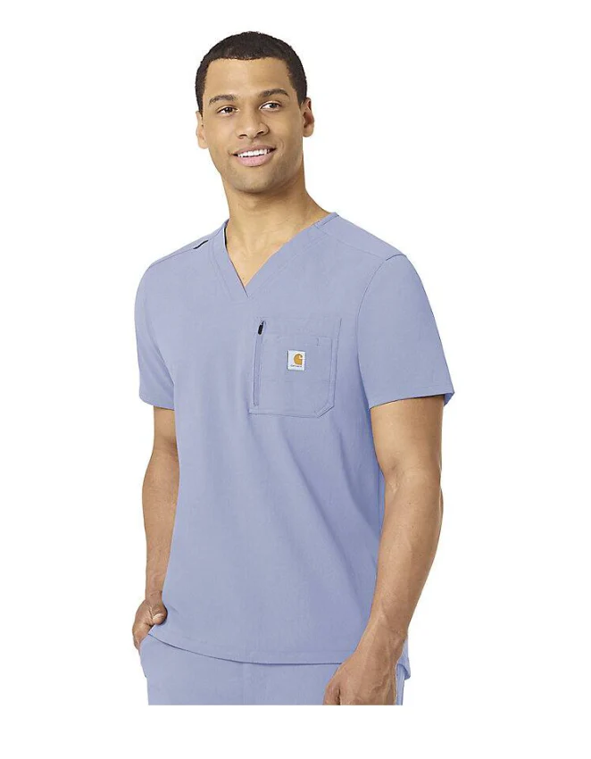 Carhartt Men's Rugged Flex® Modern-Fit Tuck-In Scrub Top - Image 2