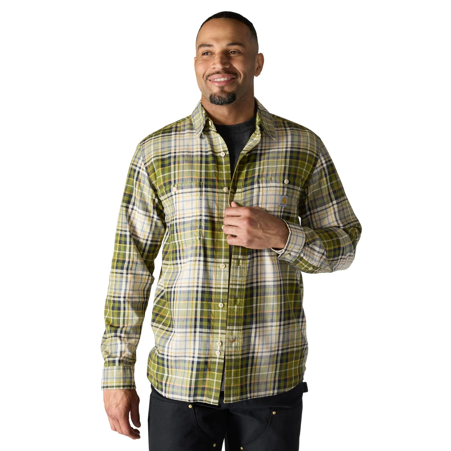 Carhartt Men's Rugged Flex® Relaxed Fit Lightweight Long Sleeve Work Shirt