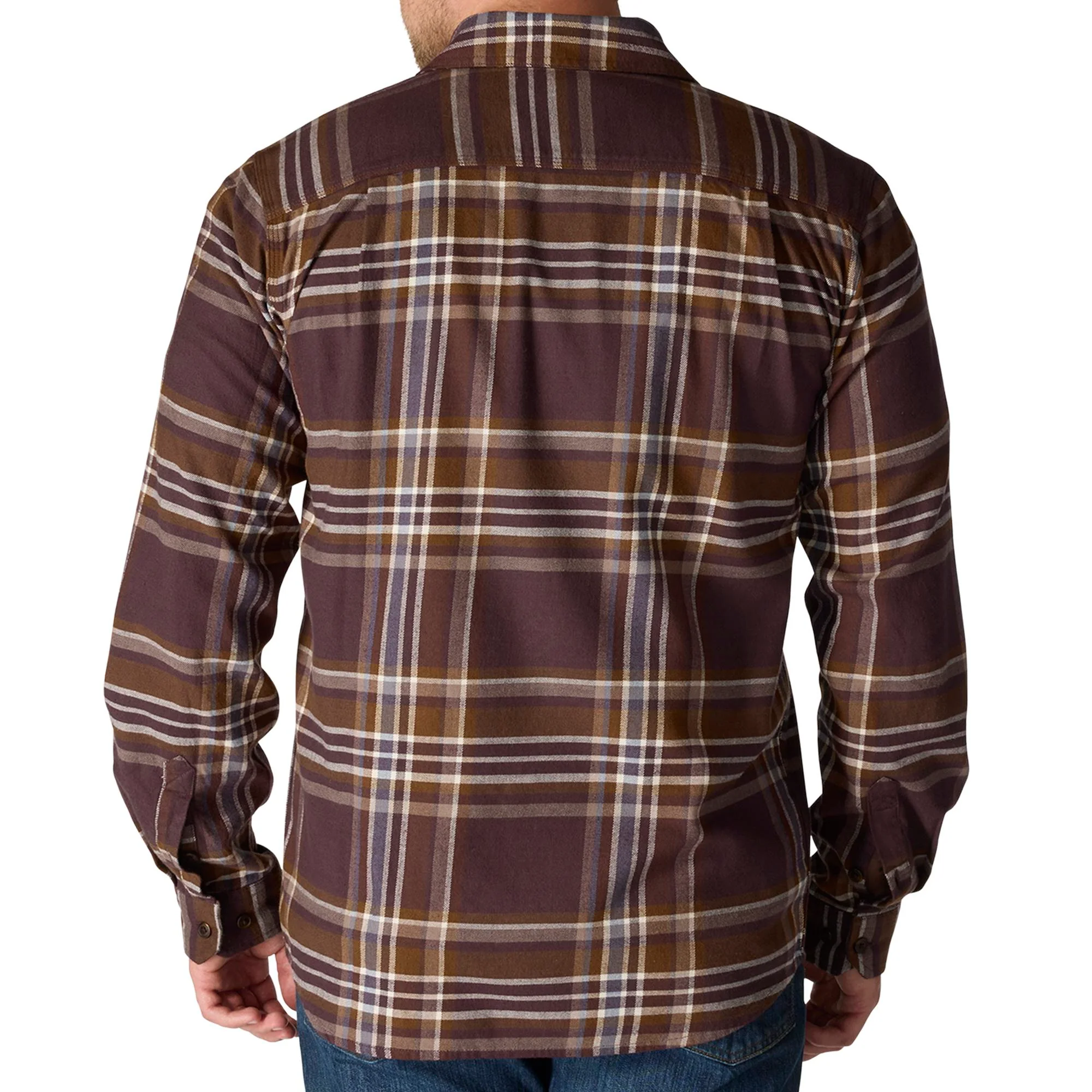 Carhartt Men's Rugged Flexâ„¢ Relaxed Fit Midweight Flannel Plaid Work Shirt - Image 10