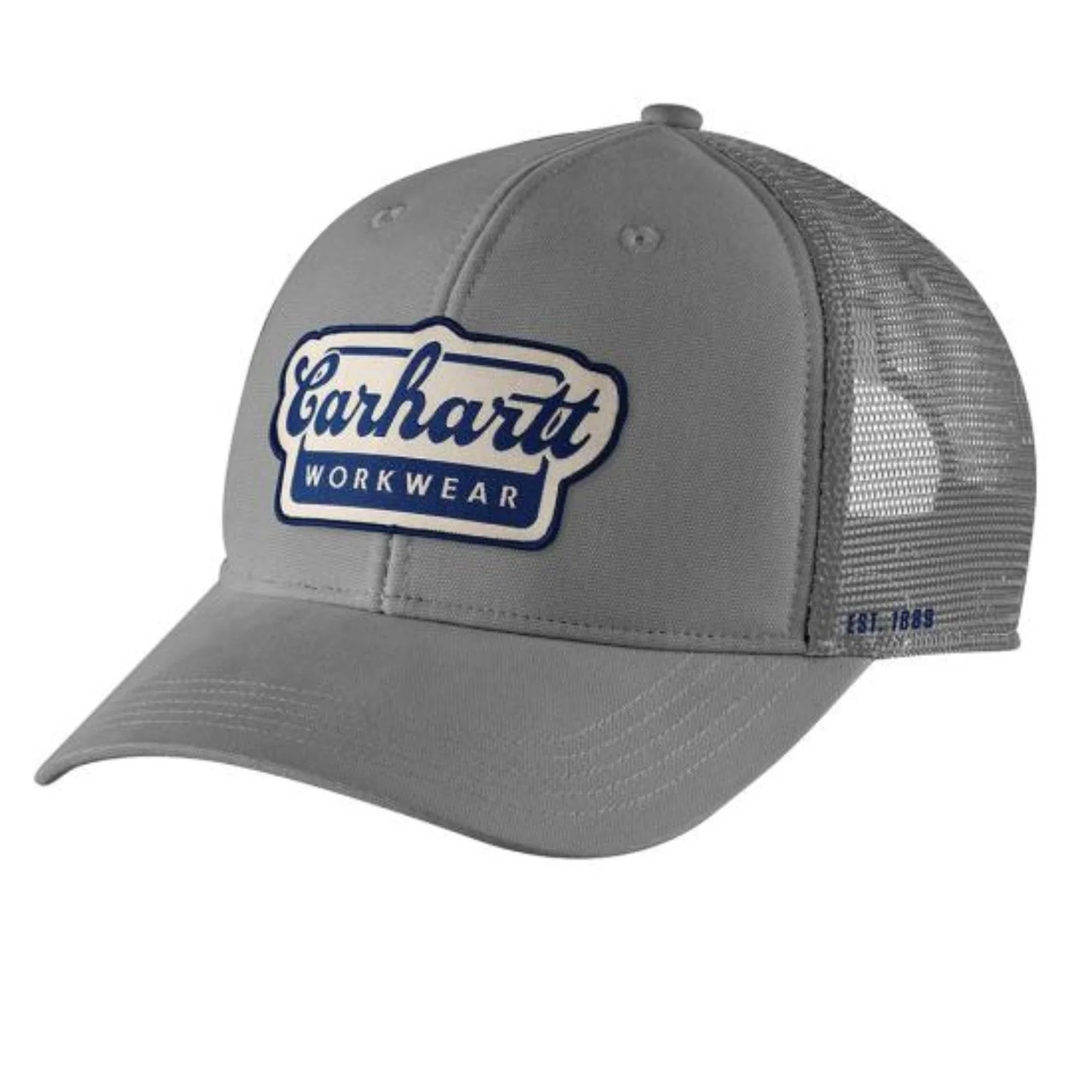 Carhartt Script Patch Rugged Flex Twill Snap Mesh Cap - Image 3