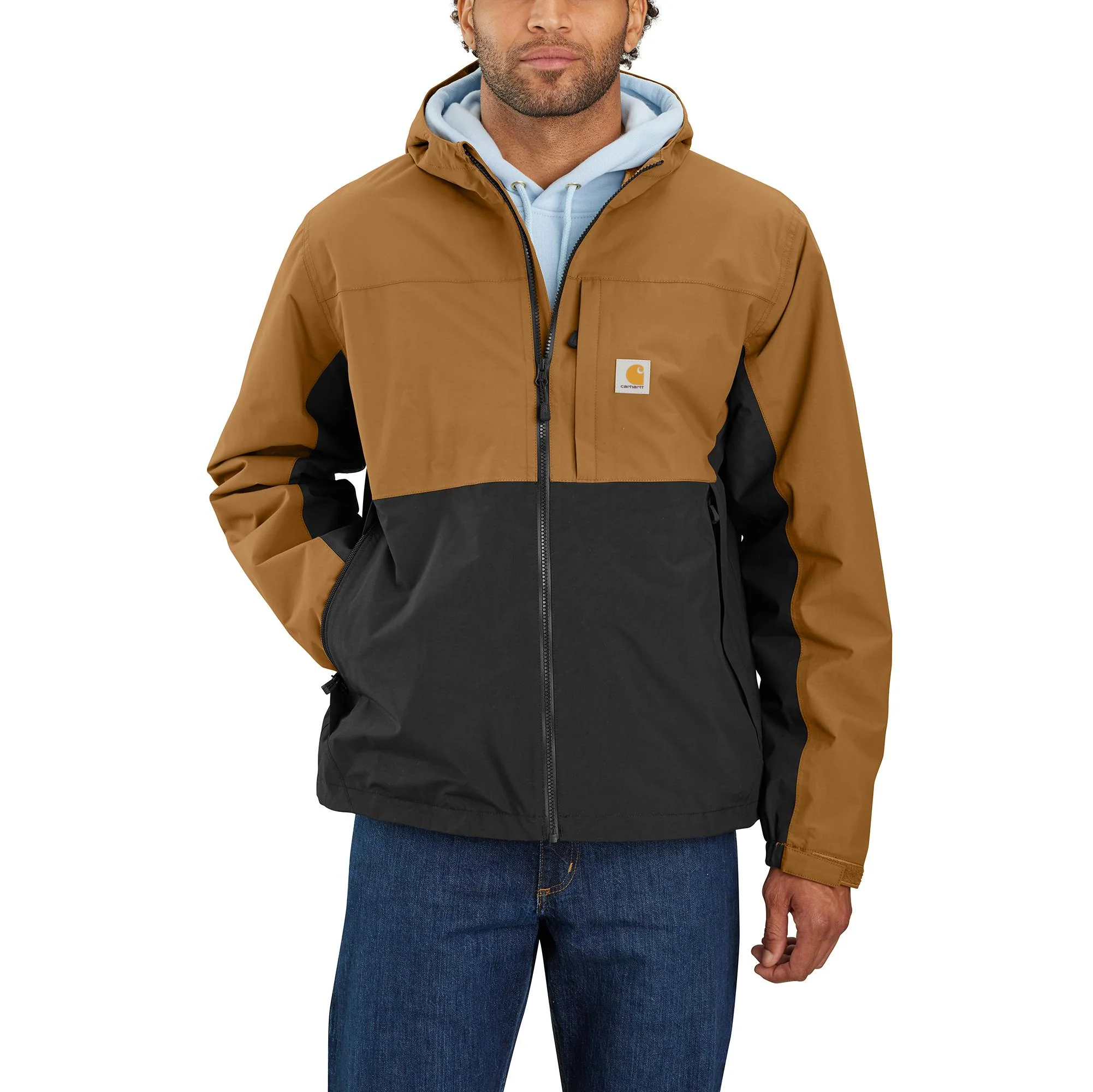 Carhartt Men's Storm Defender Relaxed Fit Packable Jacket - Image 3