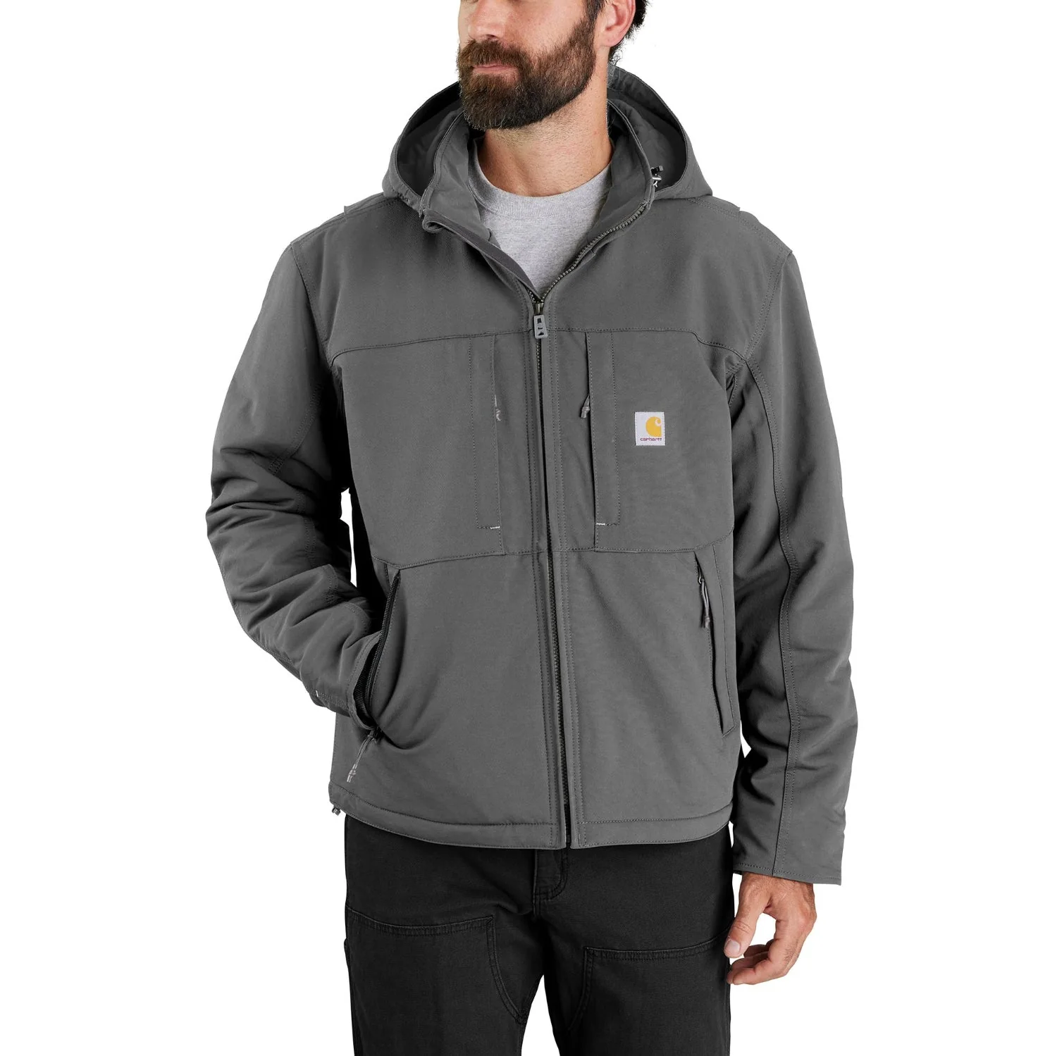 Carhartt Men's Super Dux® Relaxed Fit Insulated Hooded Jacket - Image 2