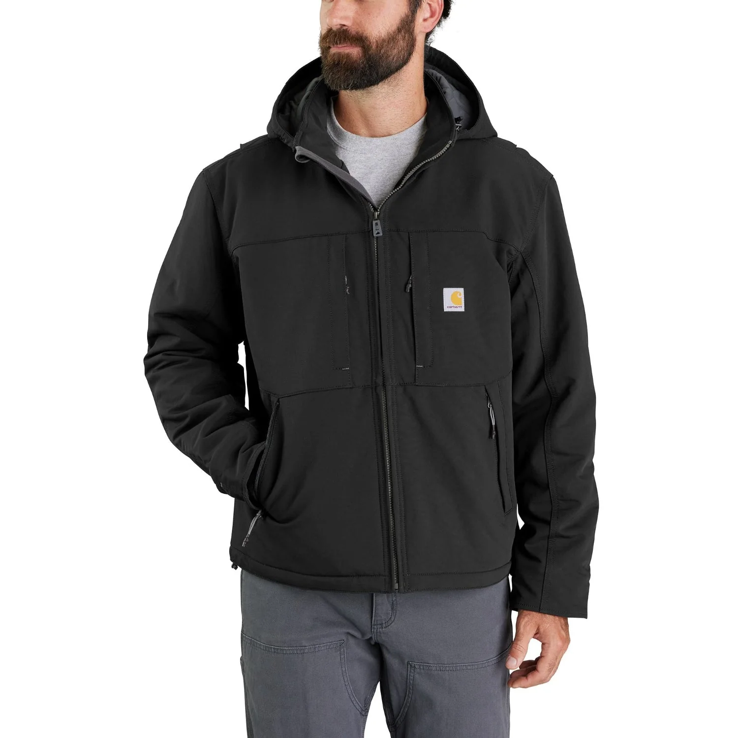 Carhartt Men's Super Dux® Relaxed Fit Insulated Hooded Jacket - Image 3