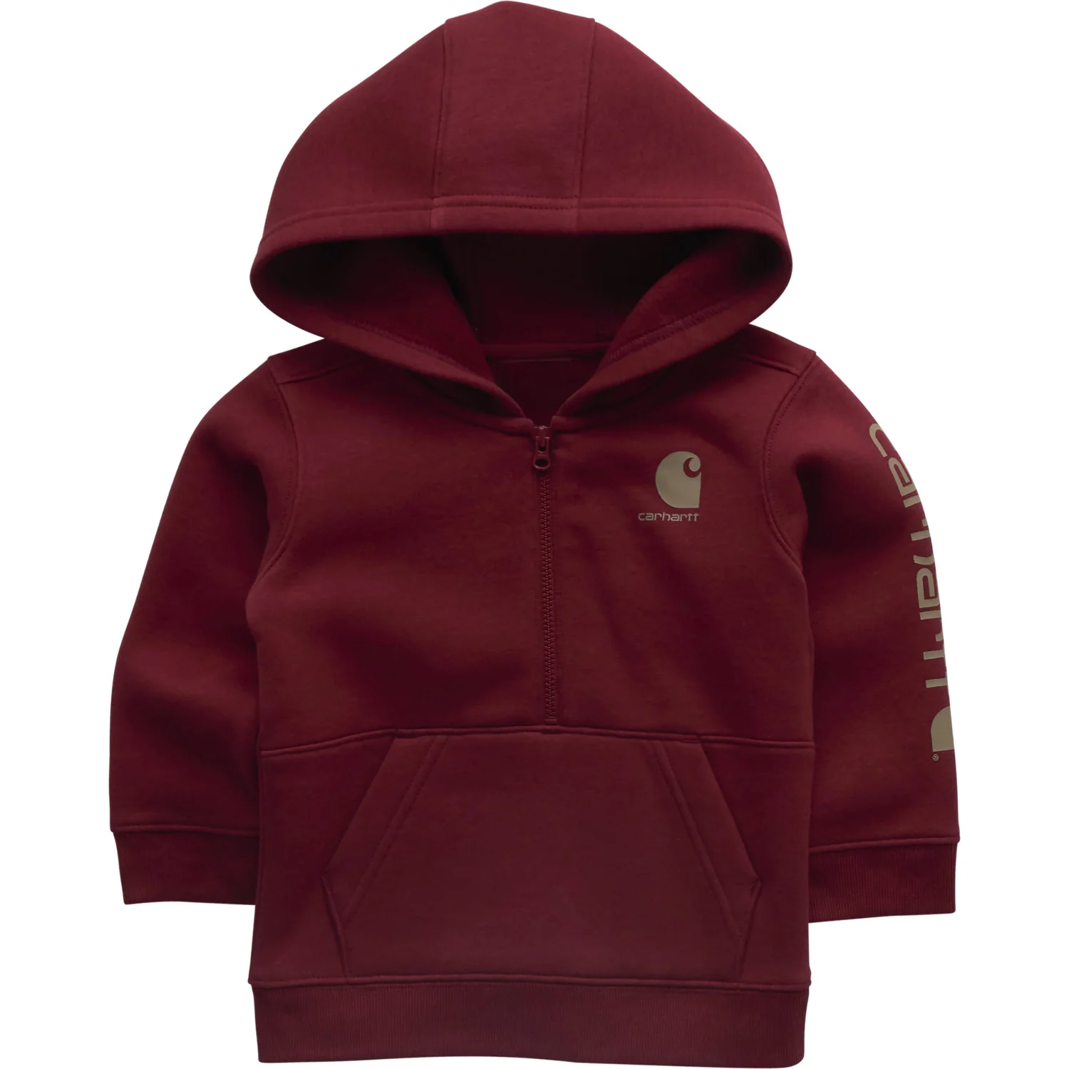 Carhartt Kids' Graphic Half-Zip Hooded Sweatshirt - Image 4