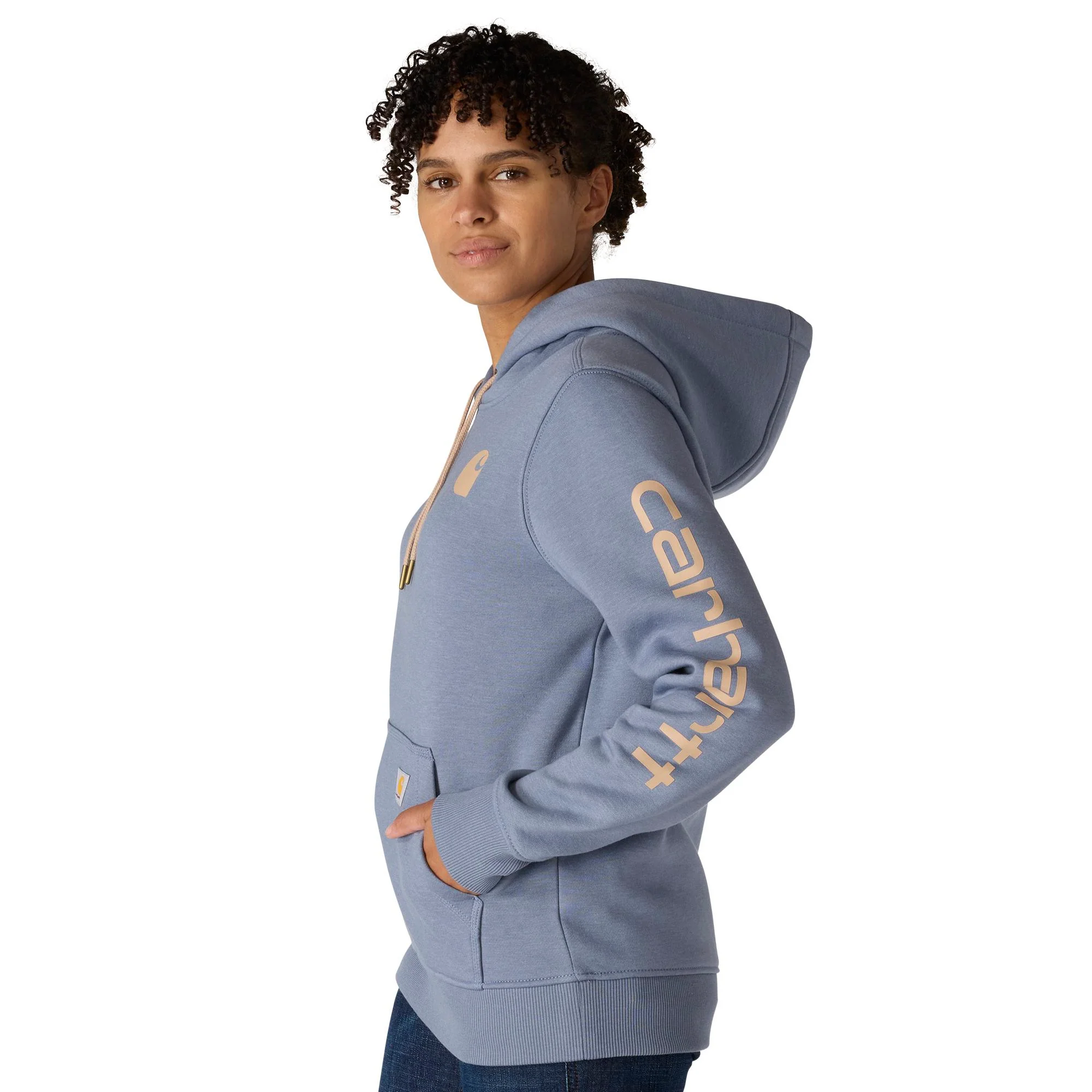 Carhartt Women's Clarksburg Graphic Sleeve Hoodie - Image 29